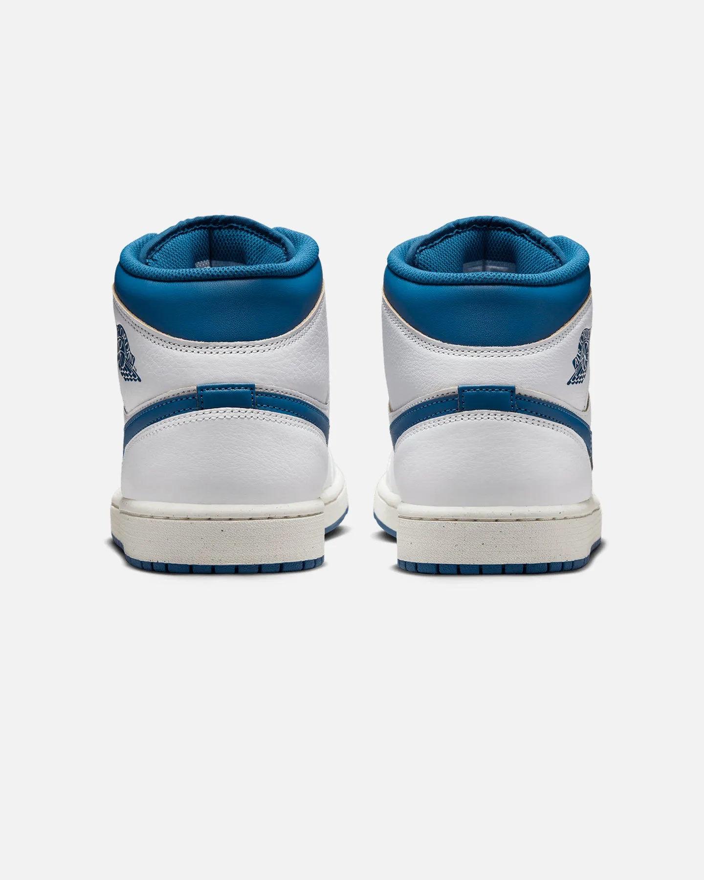 Jordan Air Jordan 1 Mid SE "Industrial Blue" White/Industrial Blue Spring Bloom