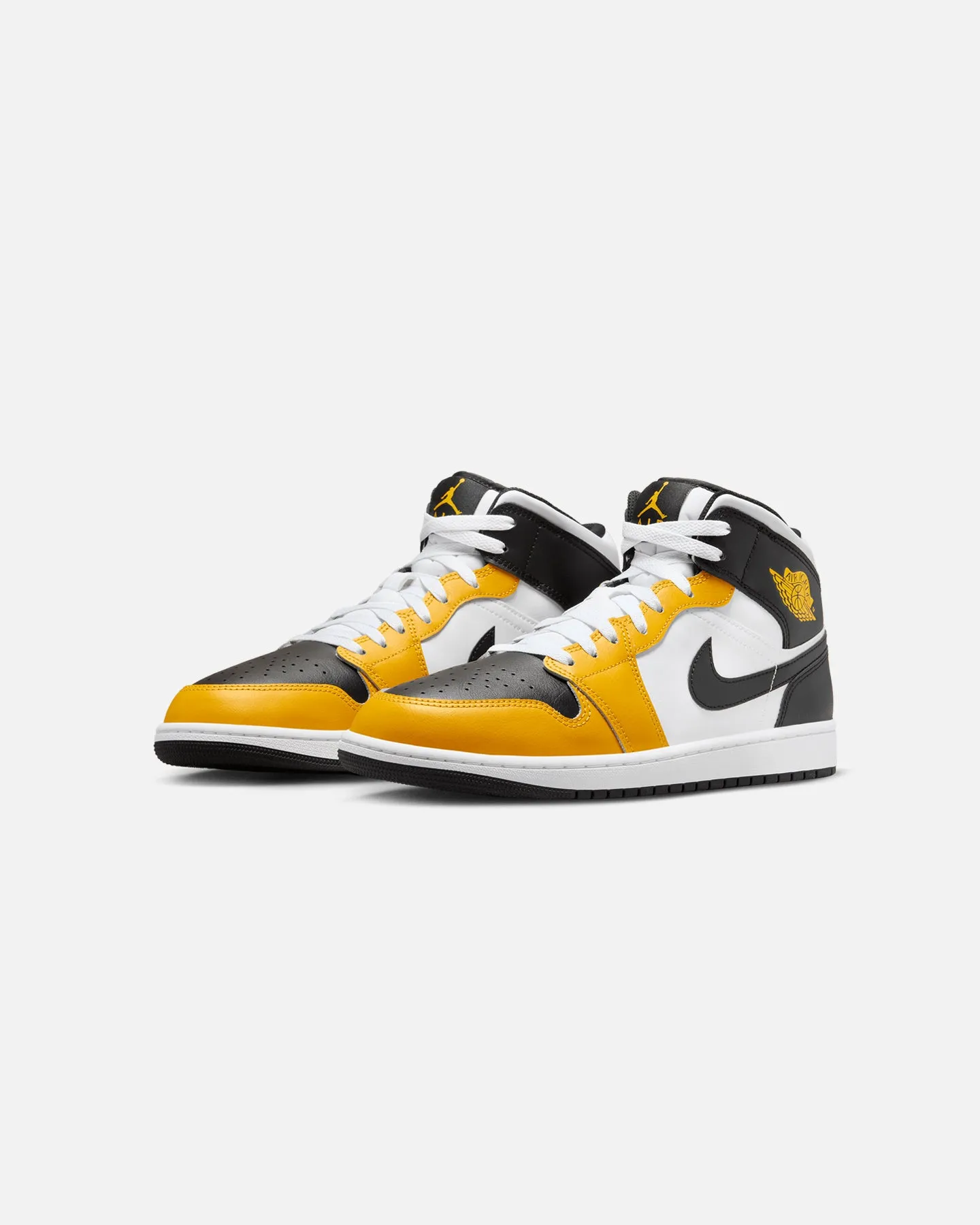 Jordan Air Jordan 1 Mid Yellow Ochre Slim Form Ventilation holes