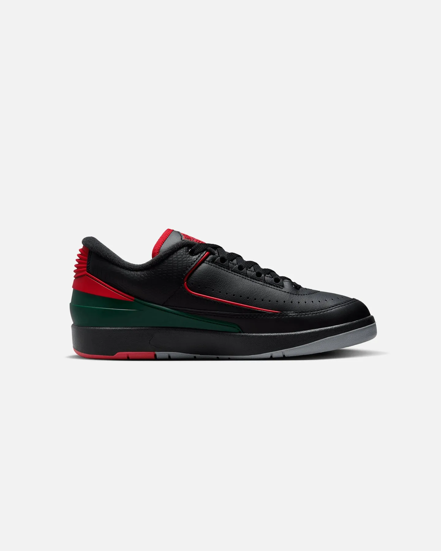 Jordan Air Jordan 2 Retro Low "Christmas" Black/Fire Red Global Fit