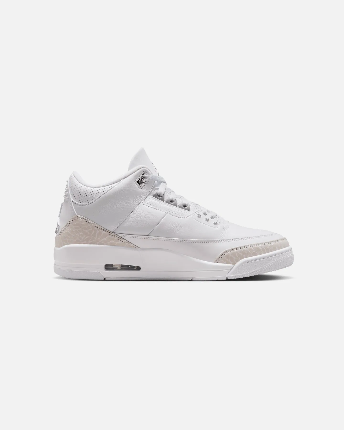 Comfort Padding Jordan Air Jordan 3 Retro "Pure Money" White/Silver