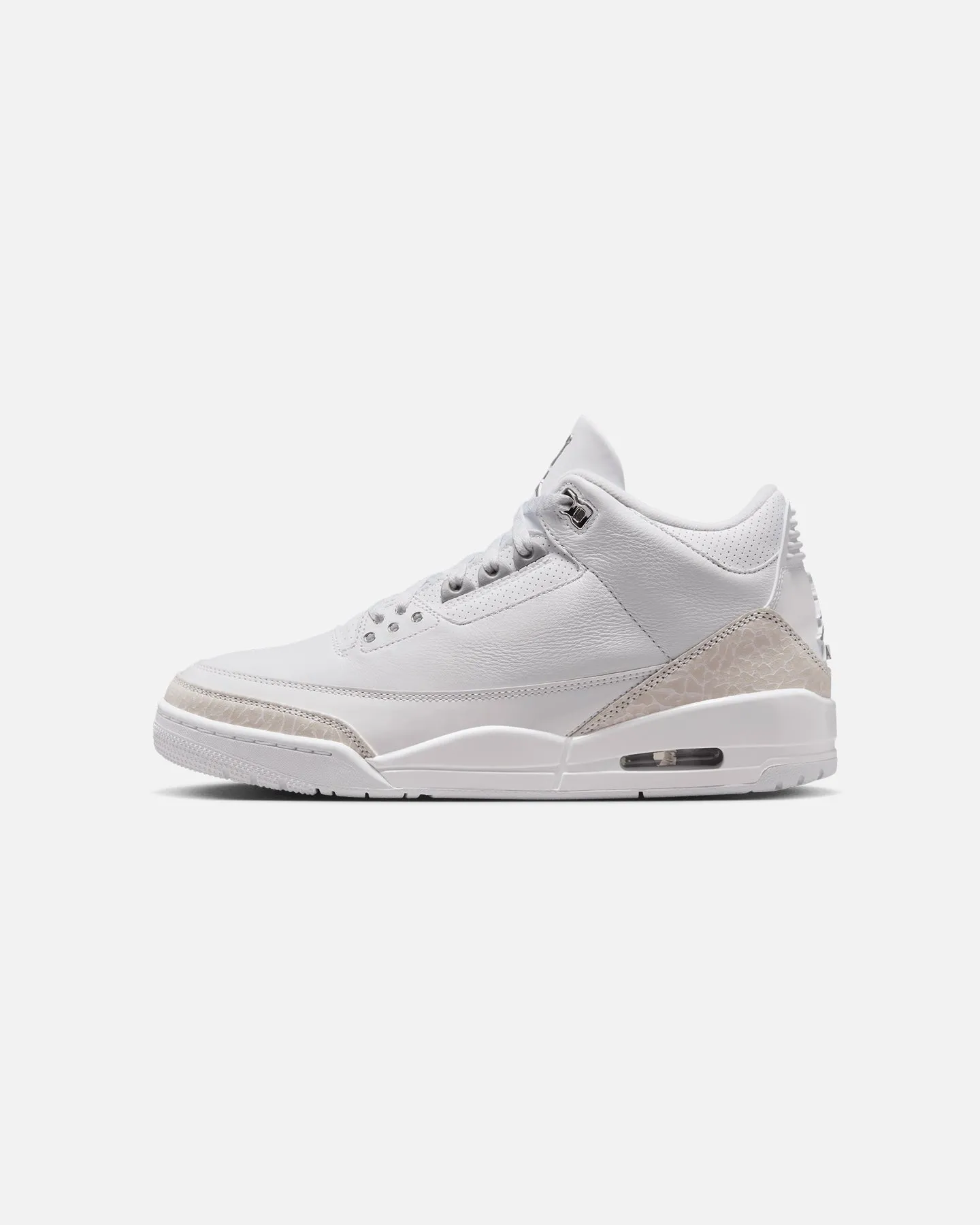 Jordan Air Jordan 3 Retro "Pure Money" White/Silver Fresh Tone