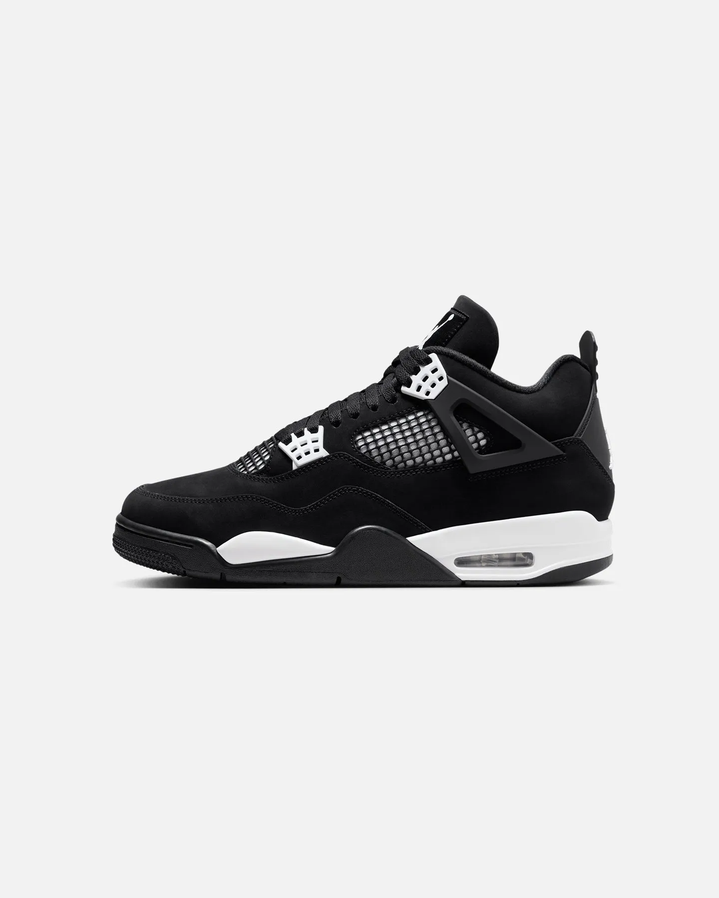 Chic Fit Jordan Air Jordan 4 Retro "White Thunder" Black/White