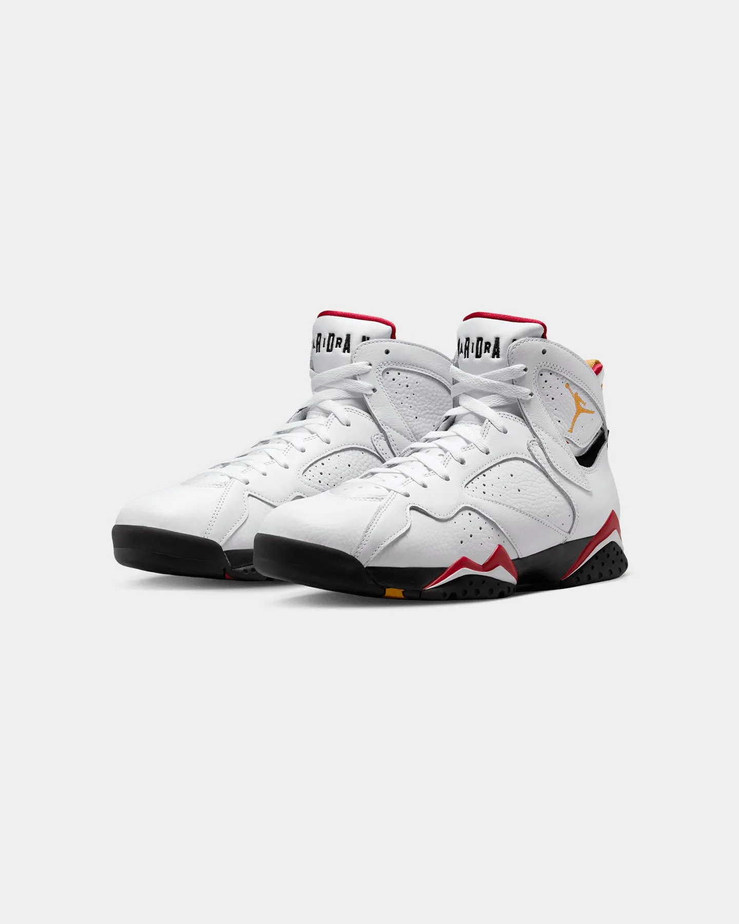 Jordan Air Jordan 7 Retro White/Black-Cardinal Red-Chutney Narrow Fit Soft Lining