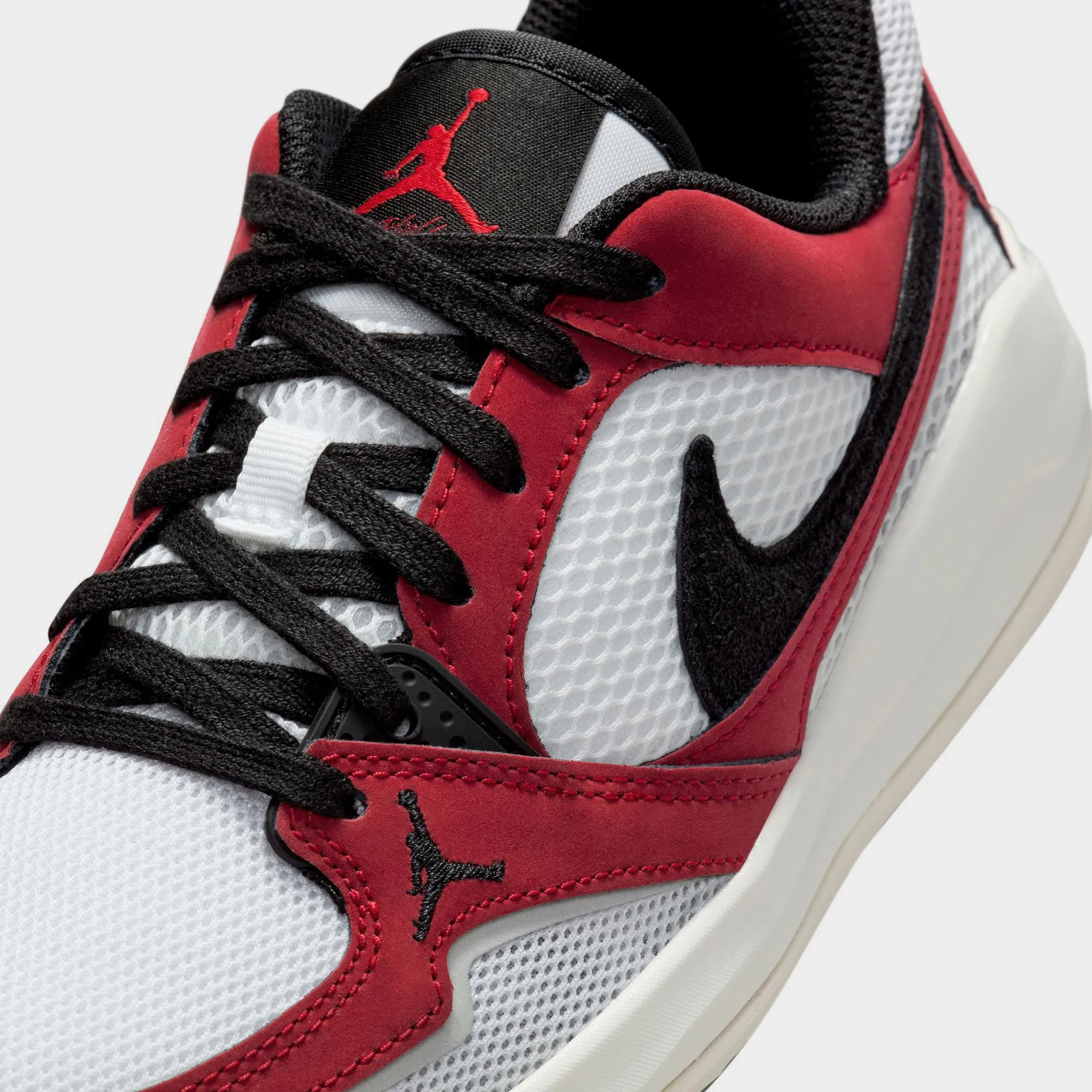 Shine Bright Rubber Outsole Jordan CMFT Era GS White / Black - Varsity Red
