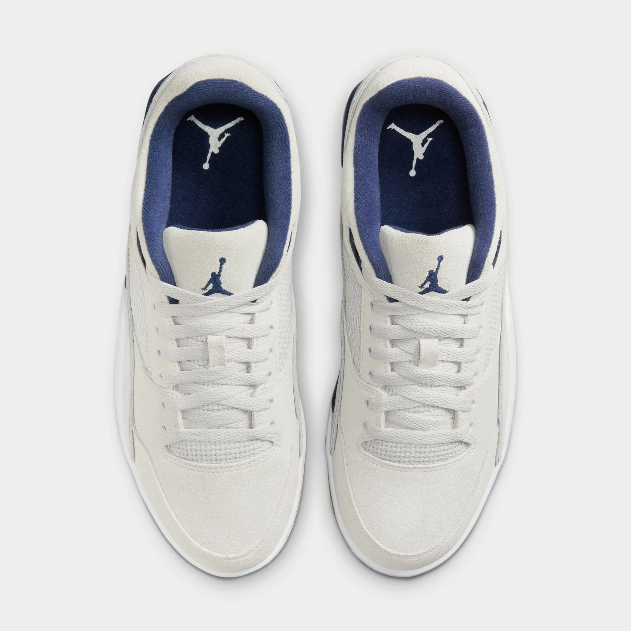 Match Go Outdoor Comfort Jordan Flight Court Neutral Grey / Midnight Navy - White