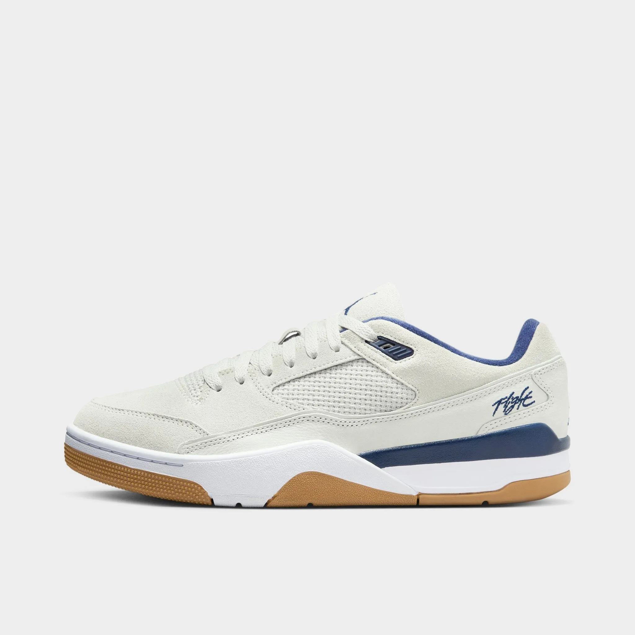 Cushion Grip Jordan Flight Court Neutral Grey / Midnight Navy - White
