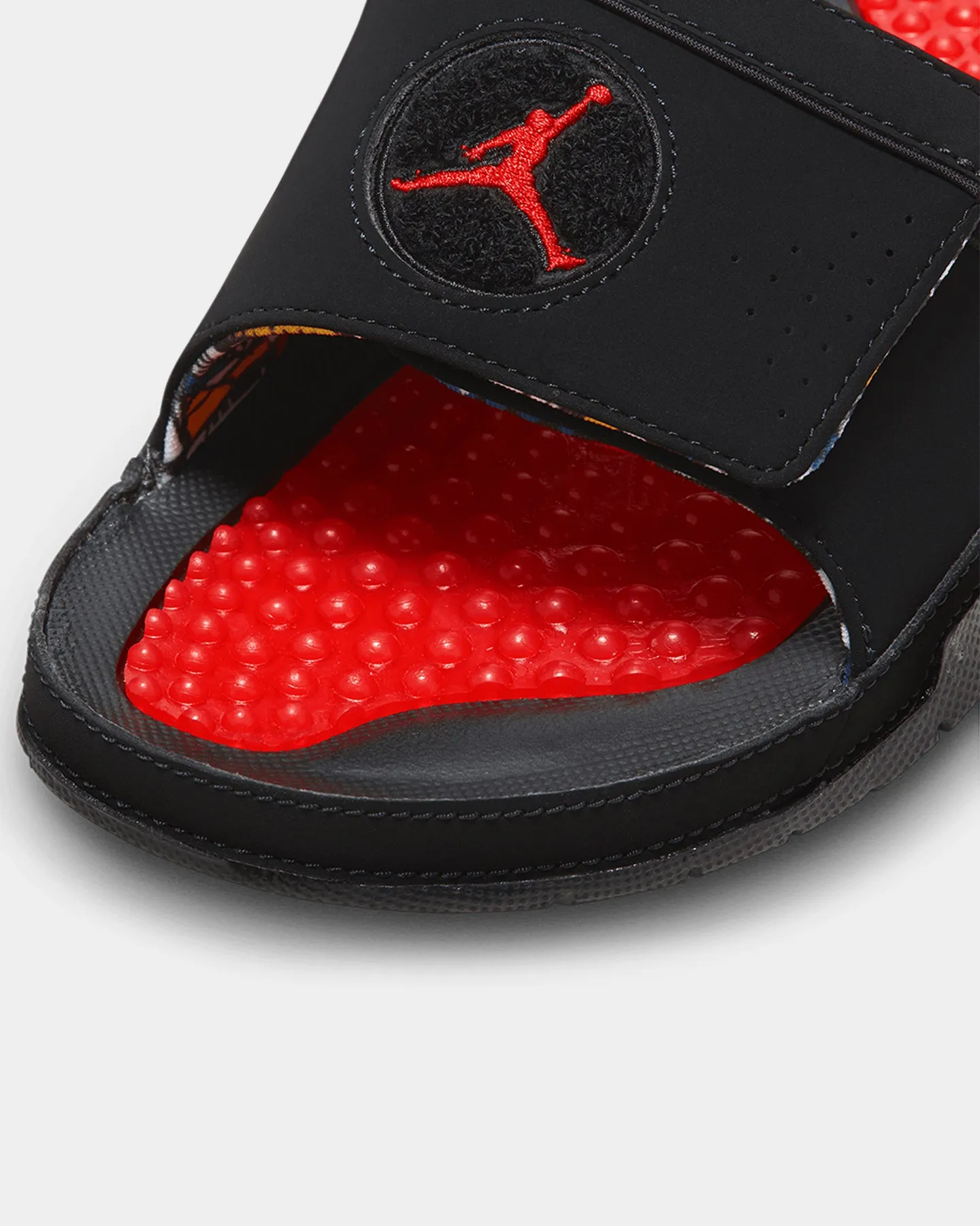 Jordan Hydro 8 Retro Black/University Red Shock Resistant