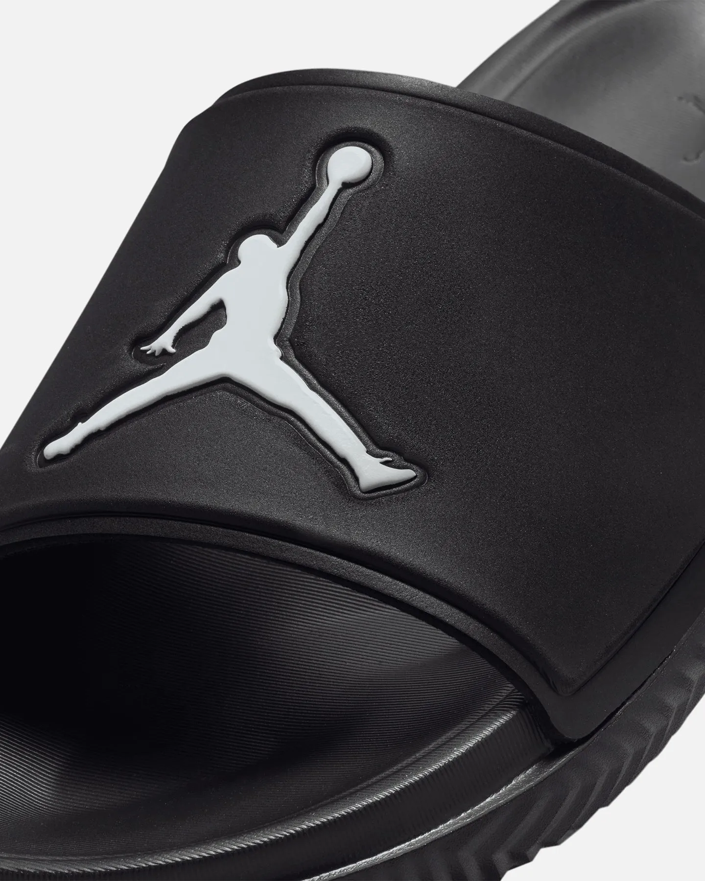 Jordan Jumpman Slides Black/White Sky Light Clean White