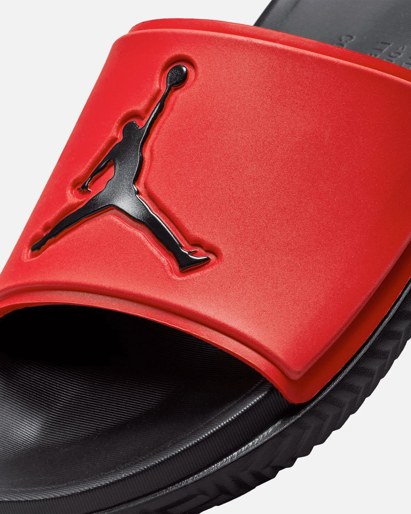 Frost Safe Soft Land Jordan Jumpman Slides University Red/Black