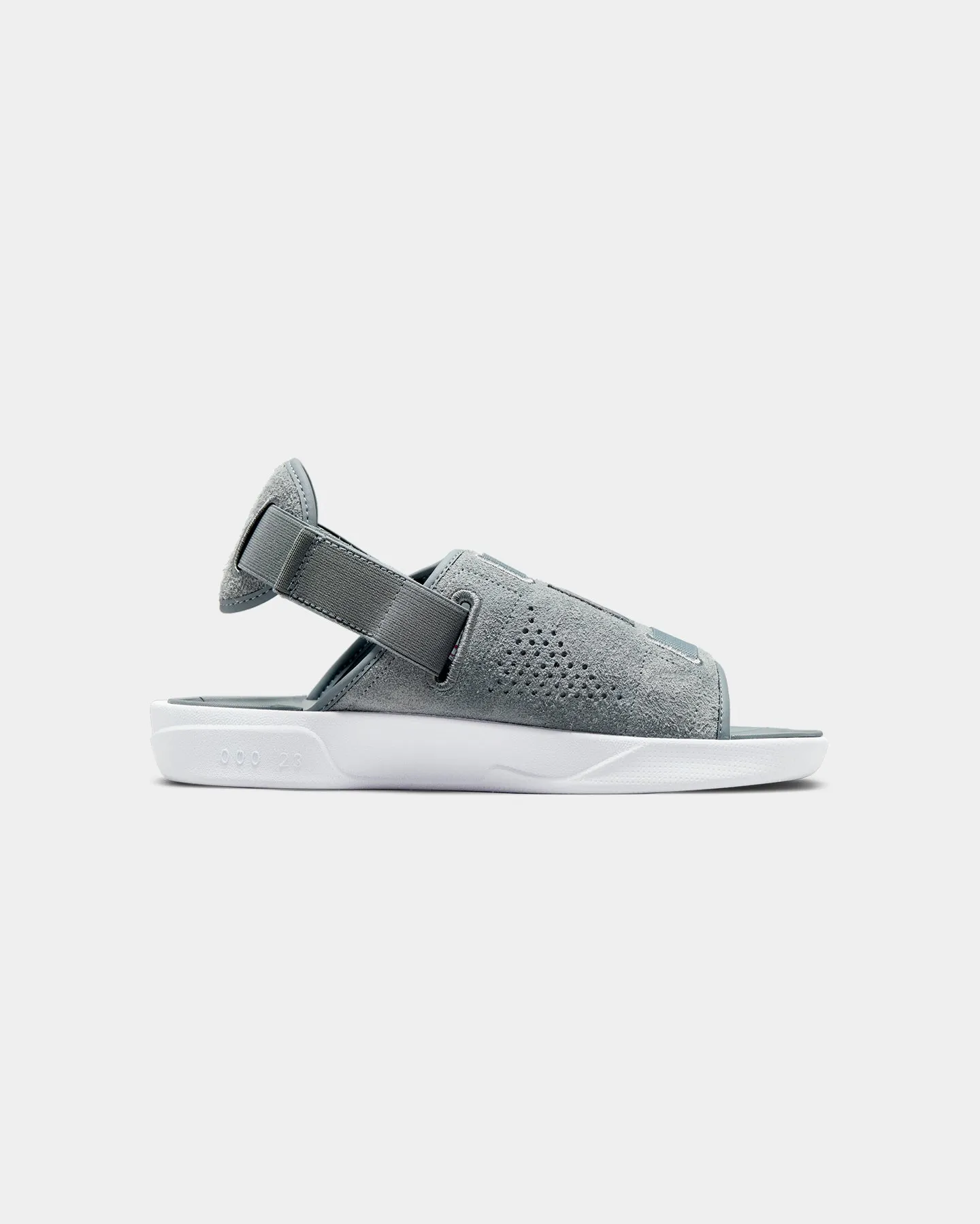 Jordan LS Slides 'Winter Grey' Cool Grey/White Dynamic Edge Desert Cool