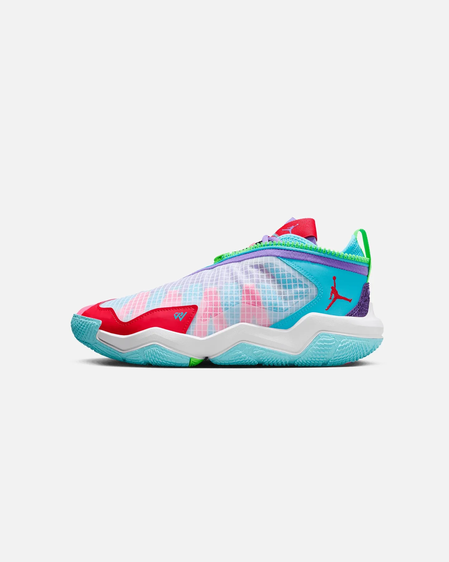 Jordan Russell Westbrook Why Not .6 White/Siren Red Smooth ride