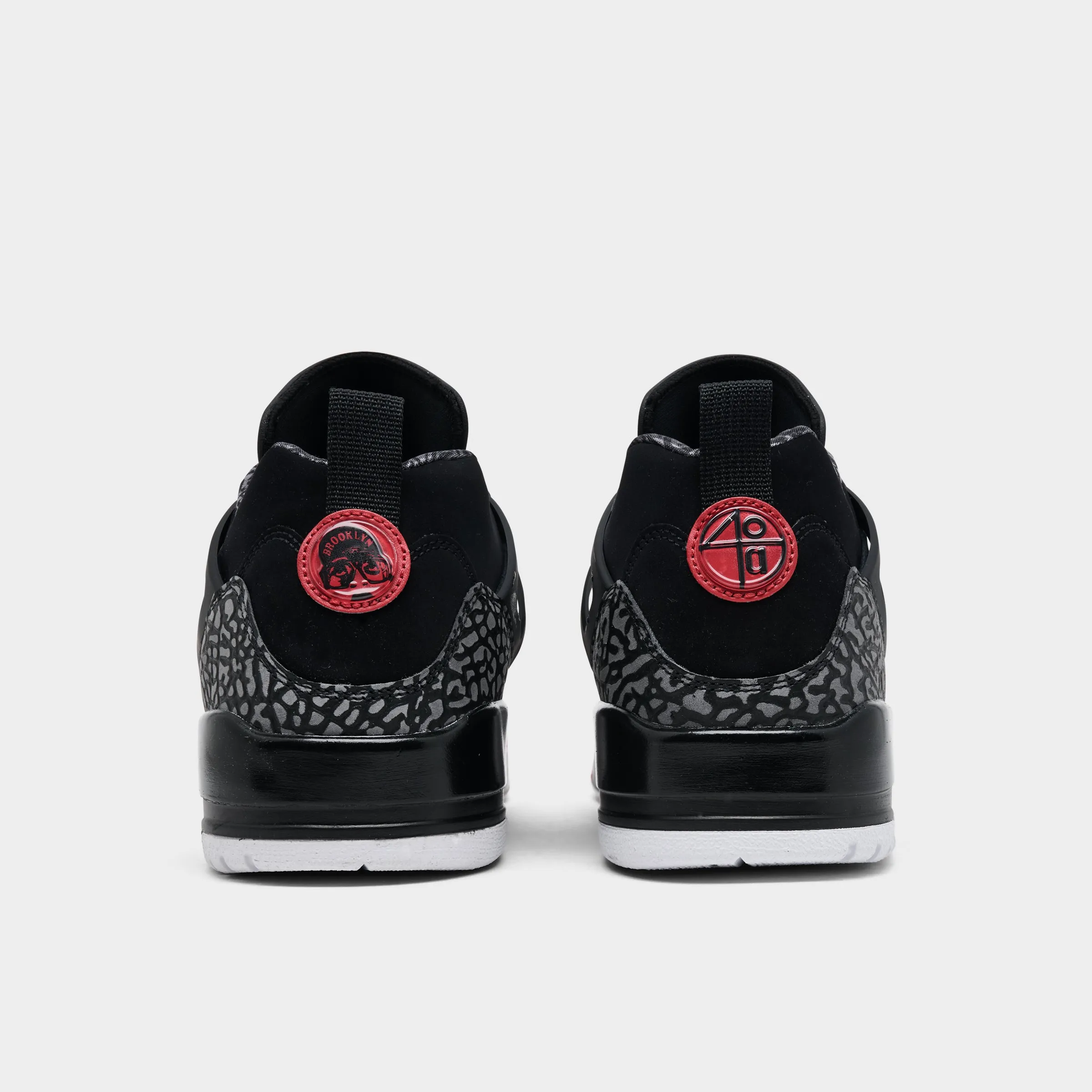 Look Walk Jordan Spizike Low Black / Varisty Red - Classic Green
