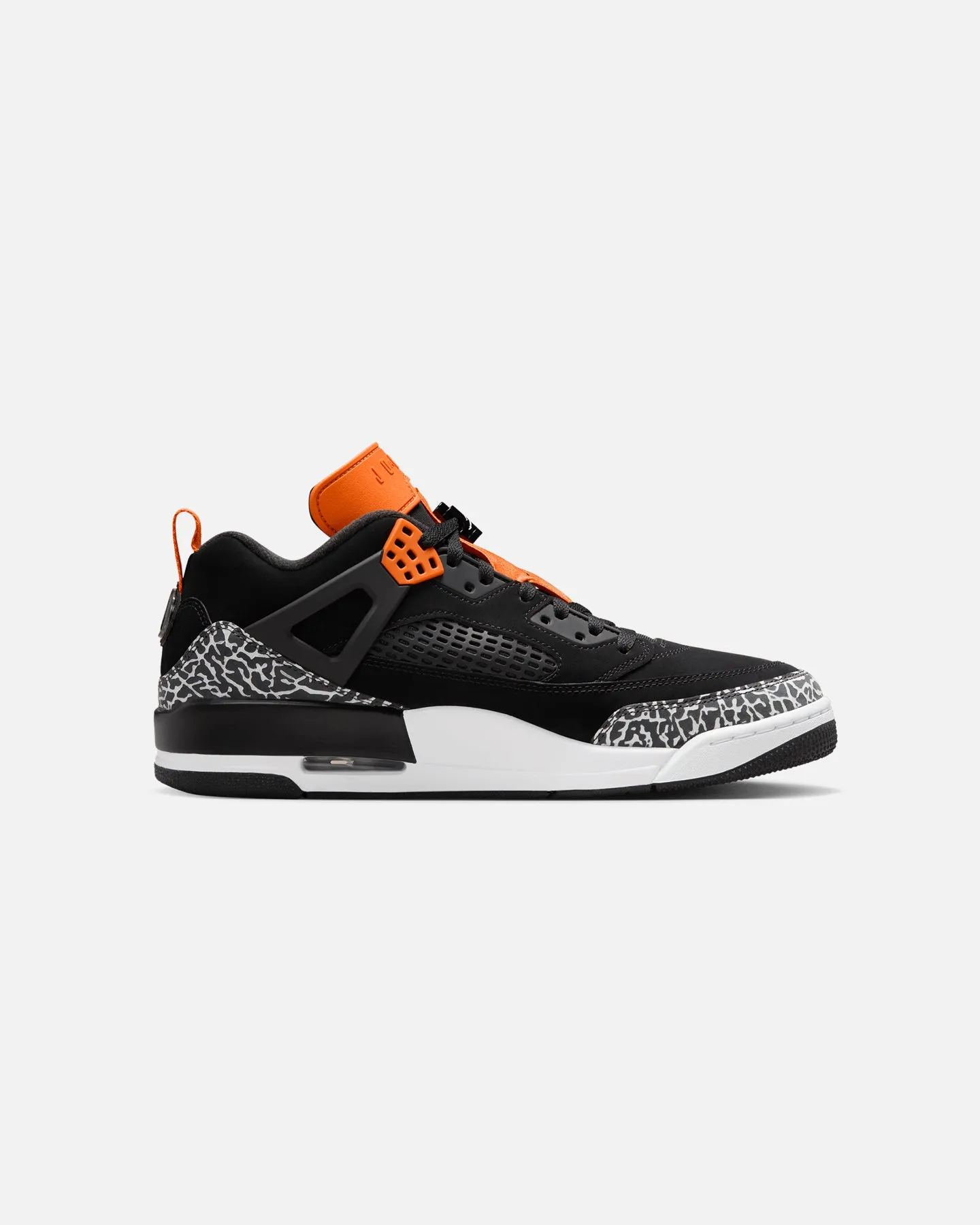 Street Glow Comfort Midsole Jordan Spizike Low Black/Black-Starfish/White