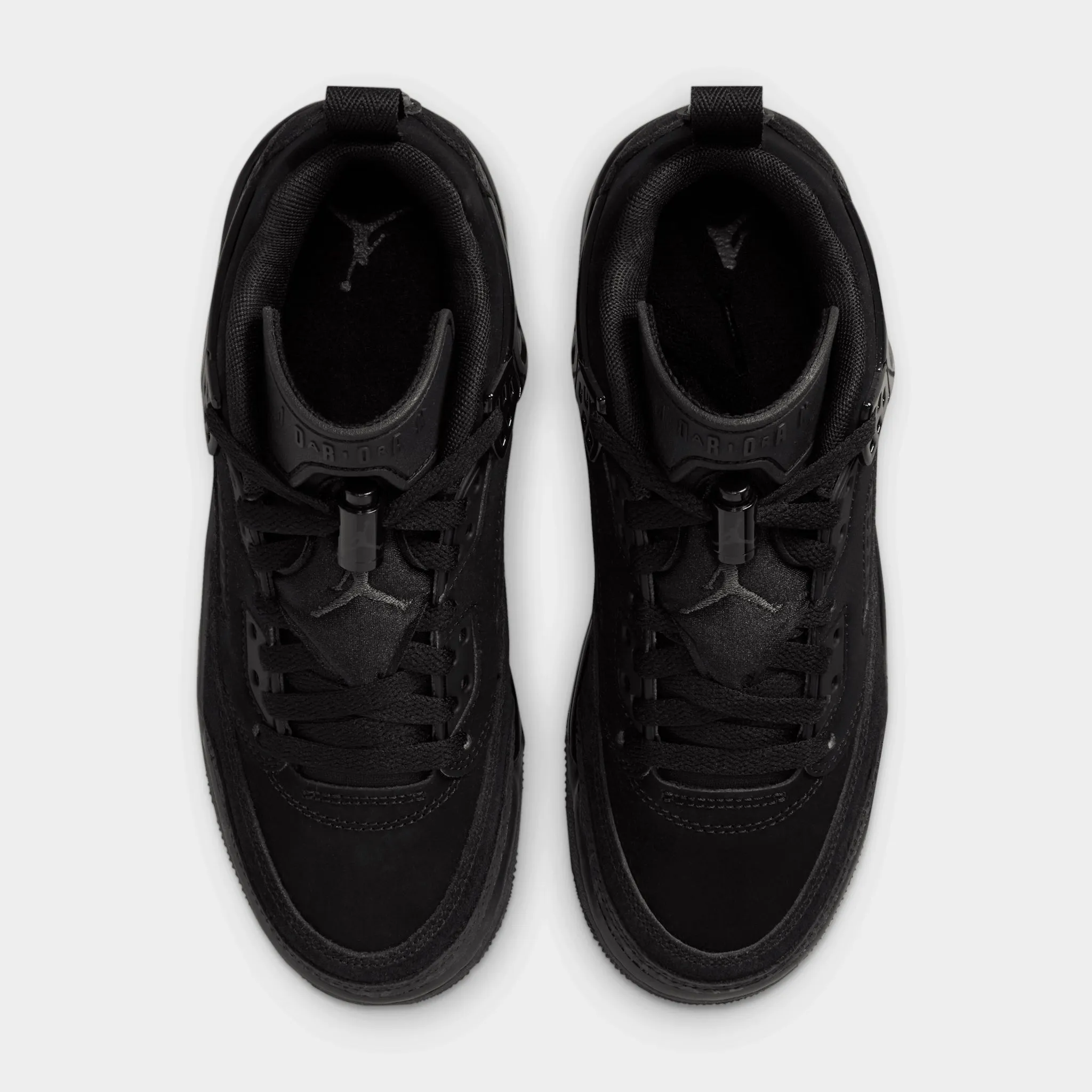 Frost Safe Jordan Spizike Low GS Black / Black
