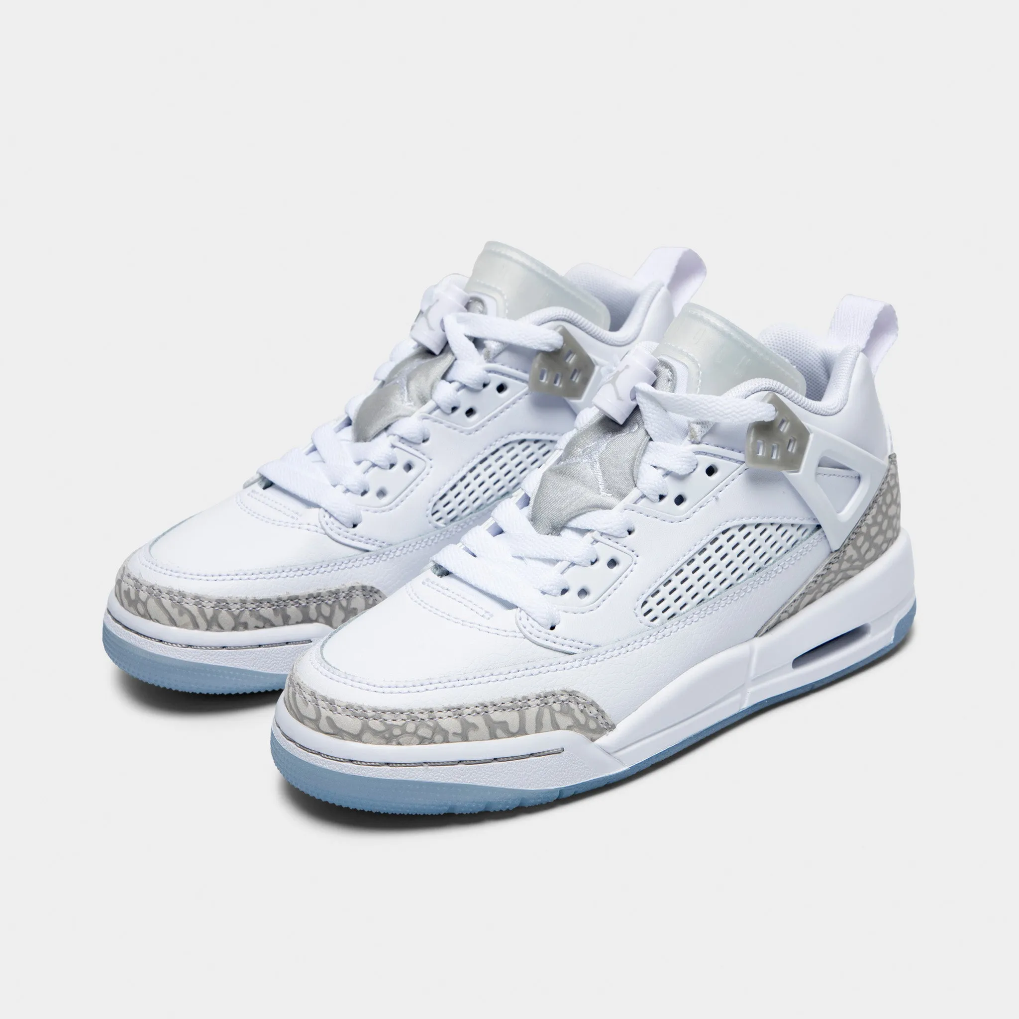 Jordan Spizike Low GS White / Neutral Grey - Metallic Silver Soft Neutral