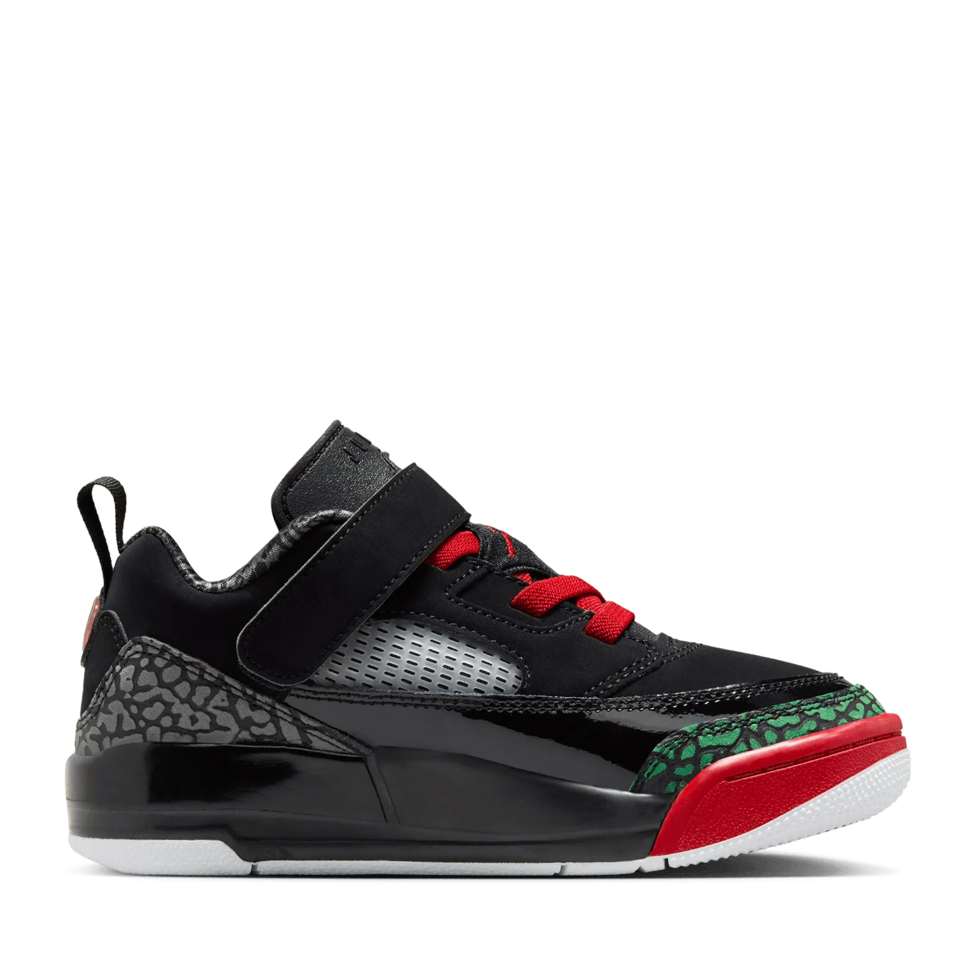Jordan Spizike Low (PS) - Black/Varsity Red Outfit Ease Molded Foam
