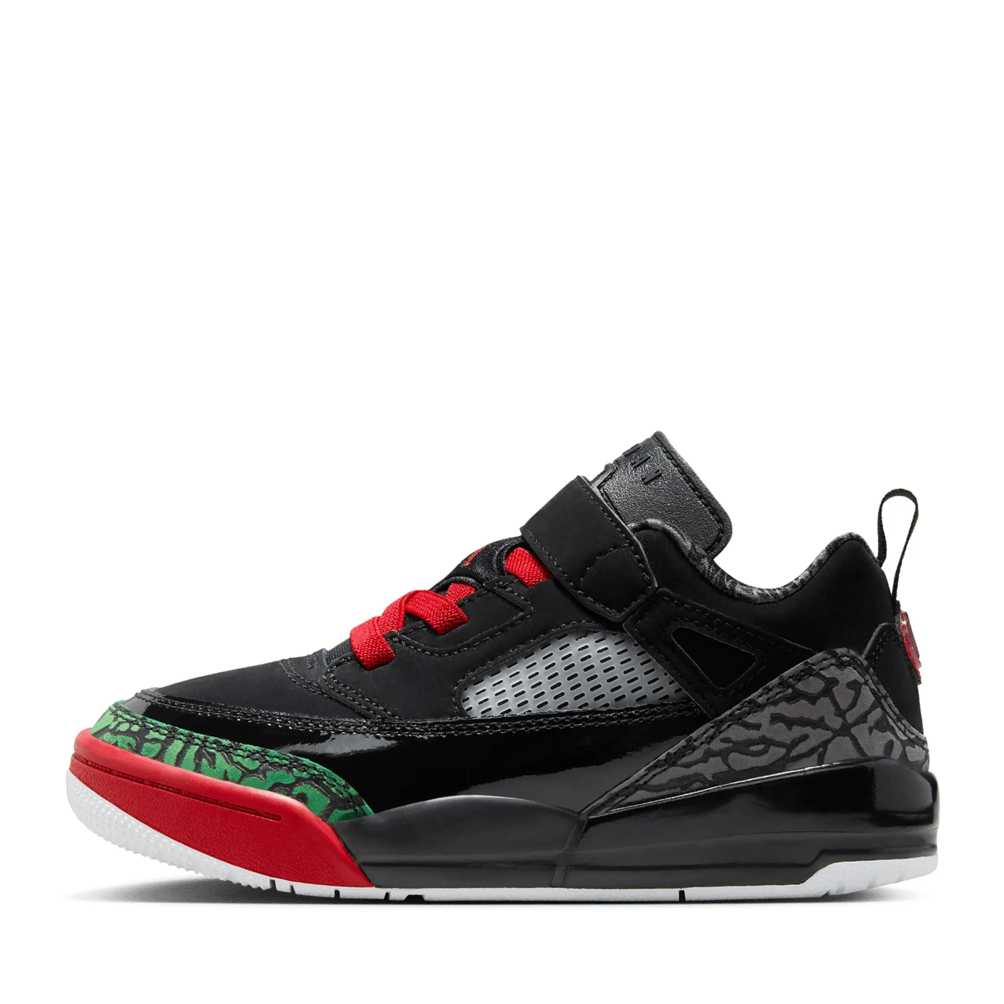 Sports Culture breathable panels Jordan Spizike Low (PS) - Black/Varsity Red