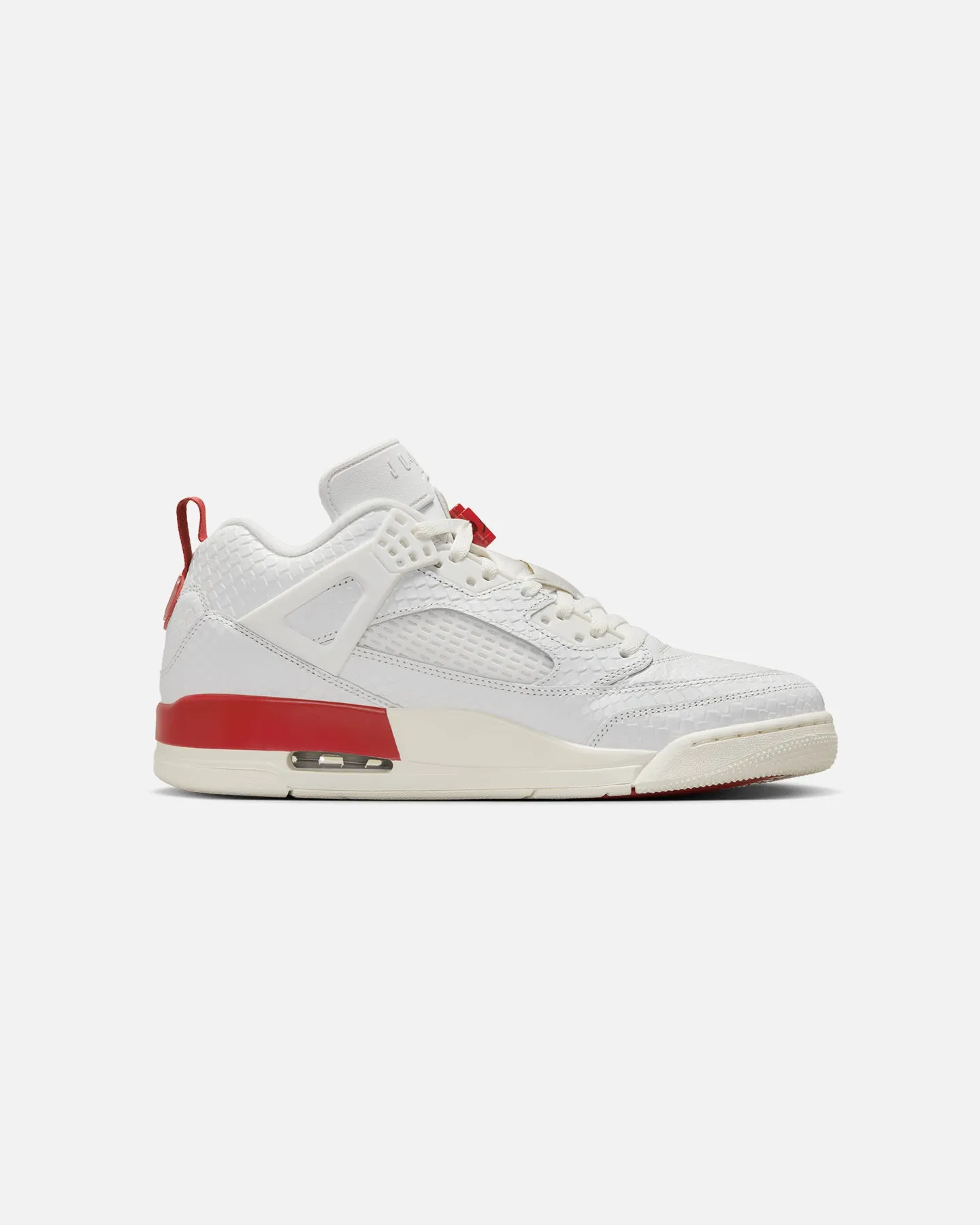 Action Ready Mono Style Jordan Spizike Low "El Vuelo" Summit White/Metallic Gold-Dragon Red