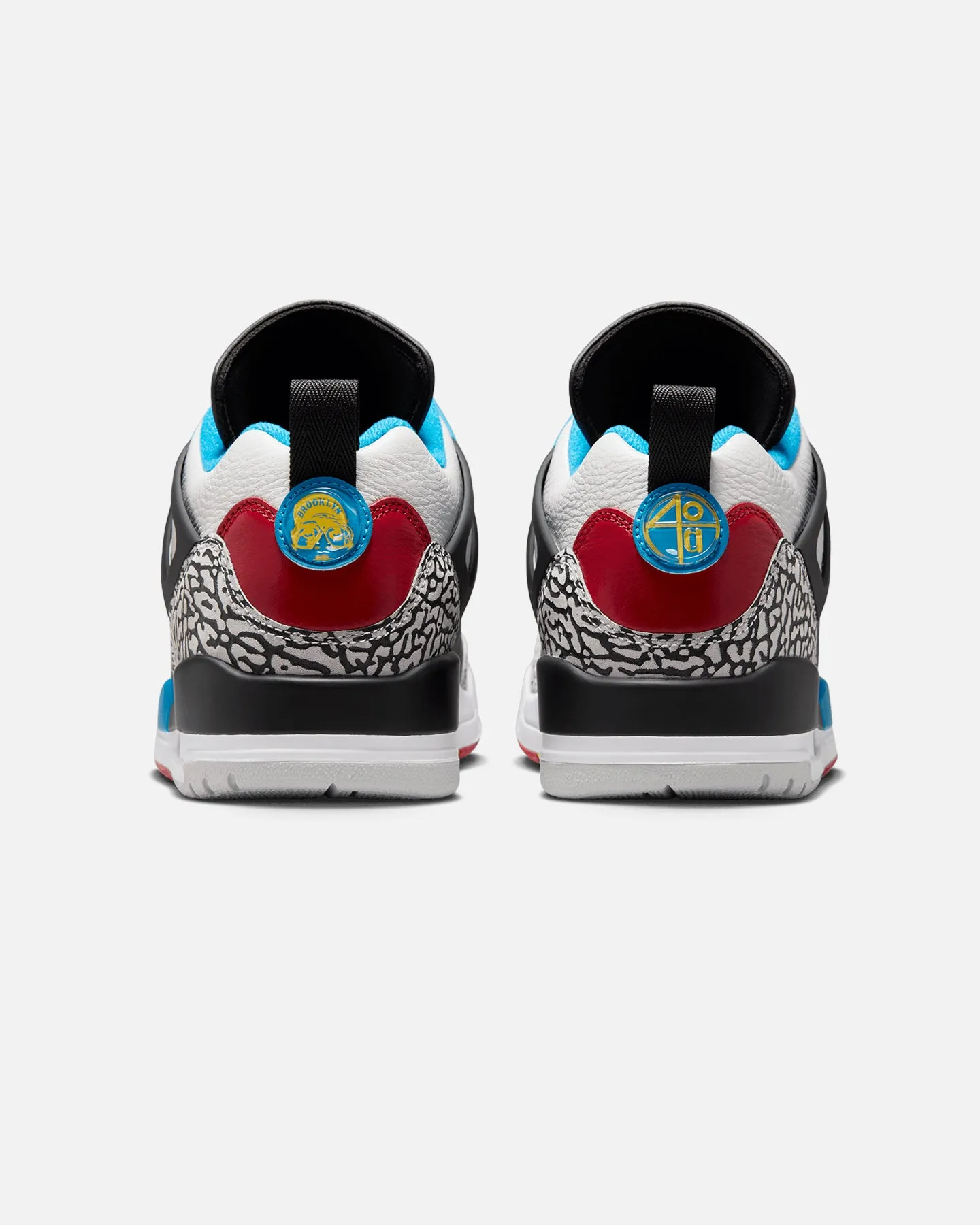 Heart Glow Jordan Spizike Low SE "Obama" Neutral Grey/Varsity Maize