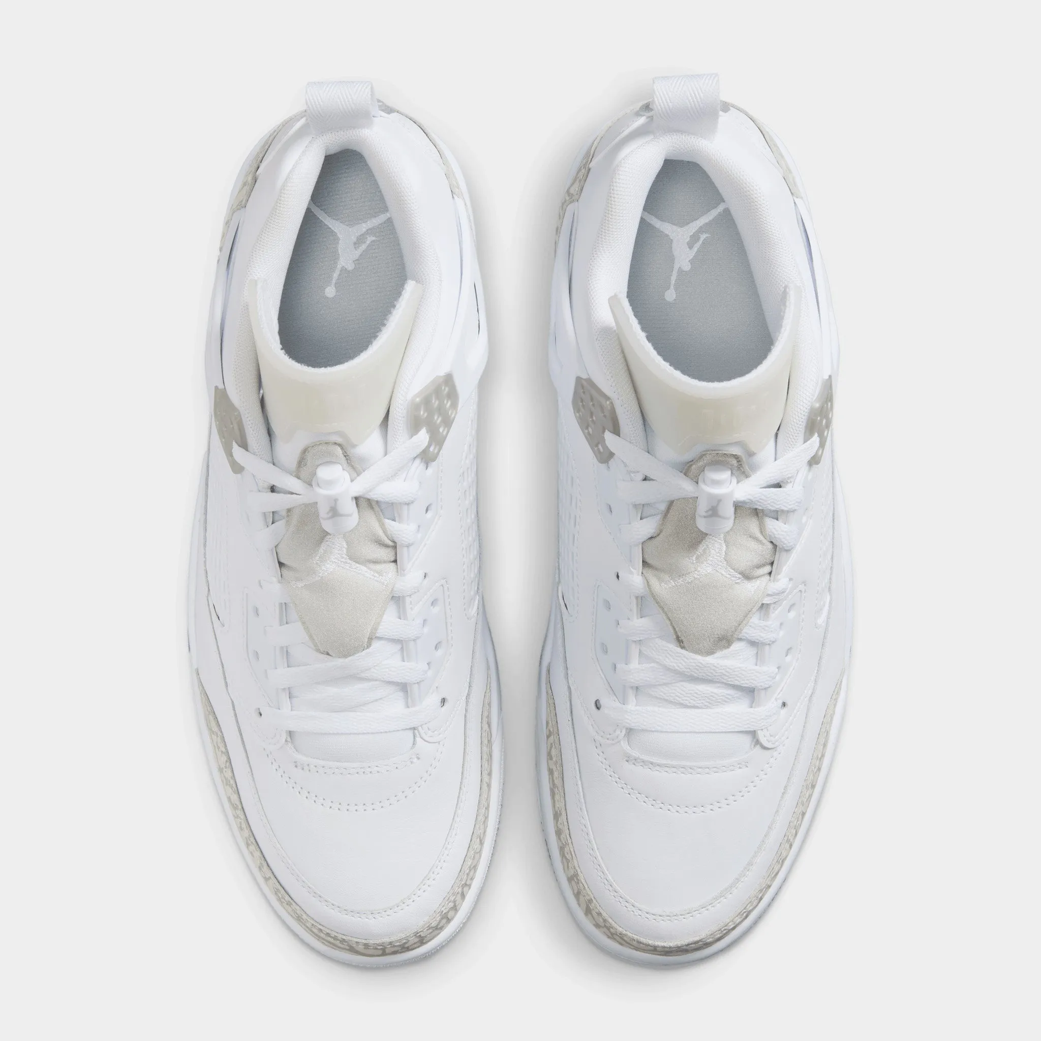 Park Day Jordan Spizike Low White / Neutral Grey - Metallic Silver