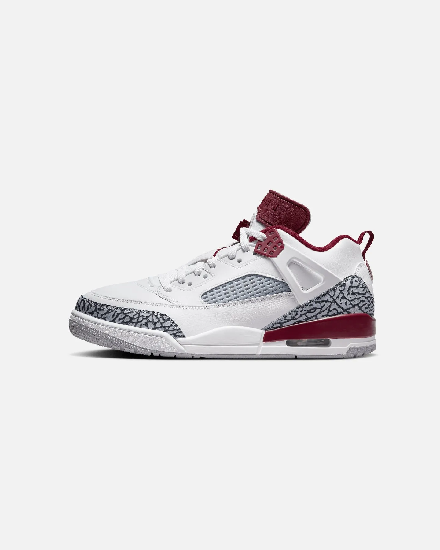 Jordan Spizike Low White/Team Red-Wolf Grey Skate Cool