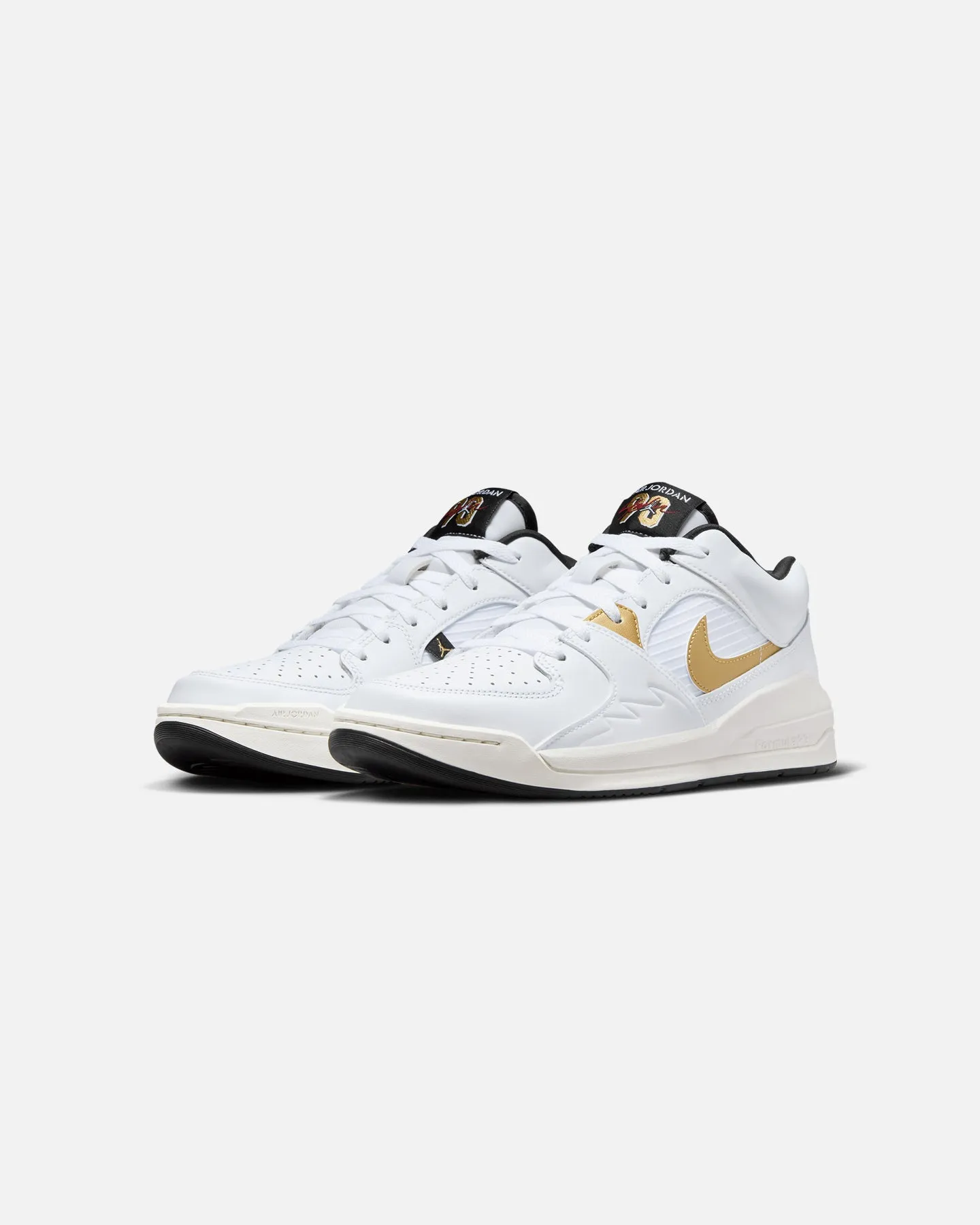 Jordan Stadium 90 White/Metallic Gold Gloss Finish