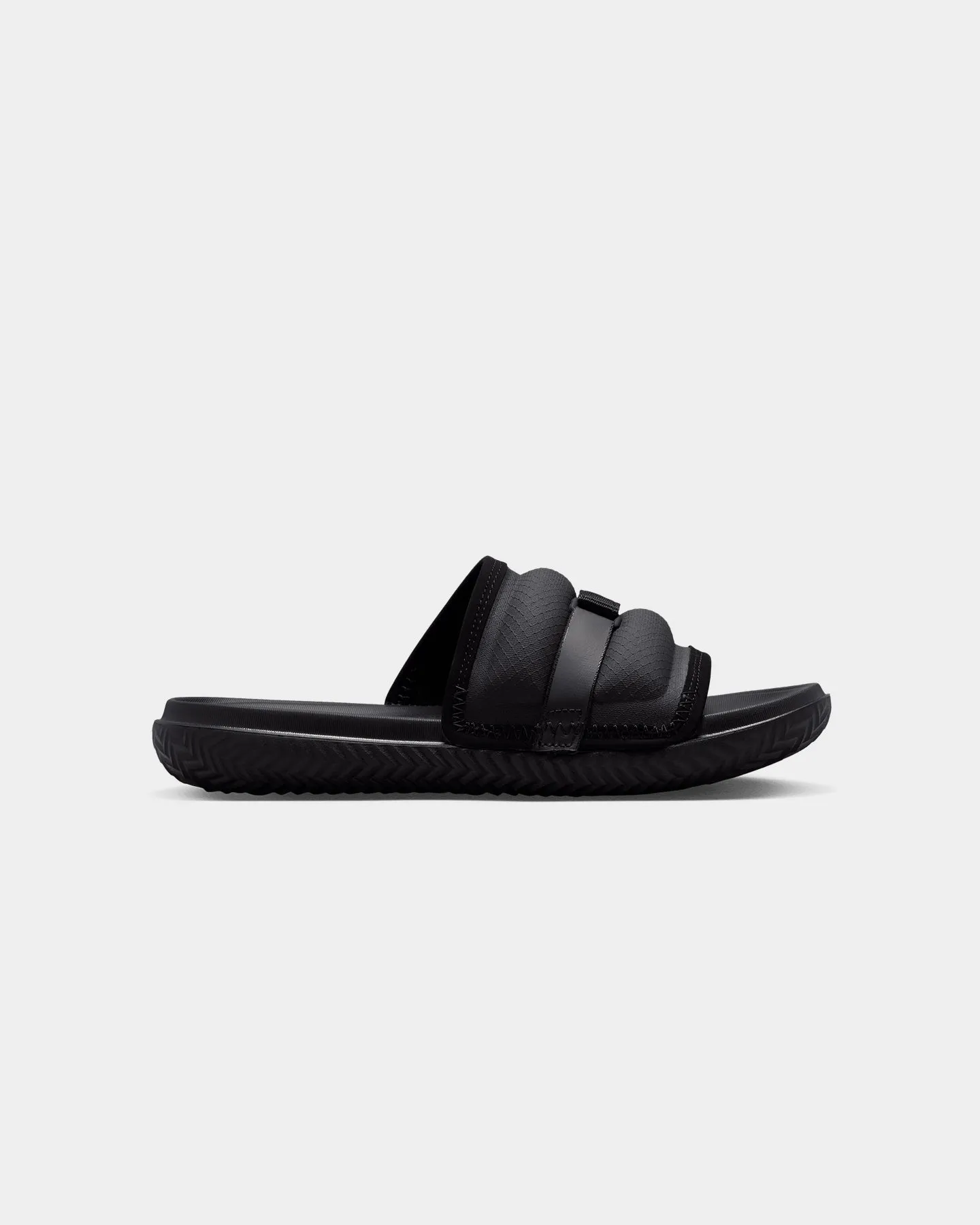 Jordan Super Play Slides Black/Uni Red Street Mood