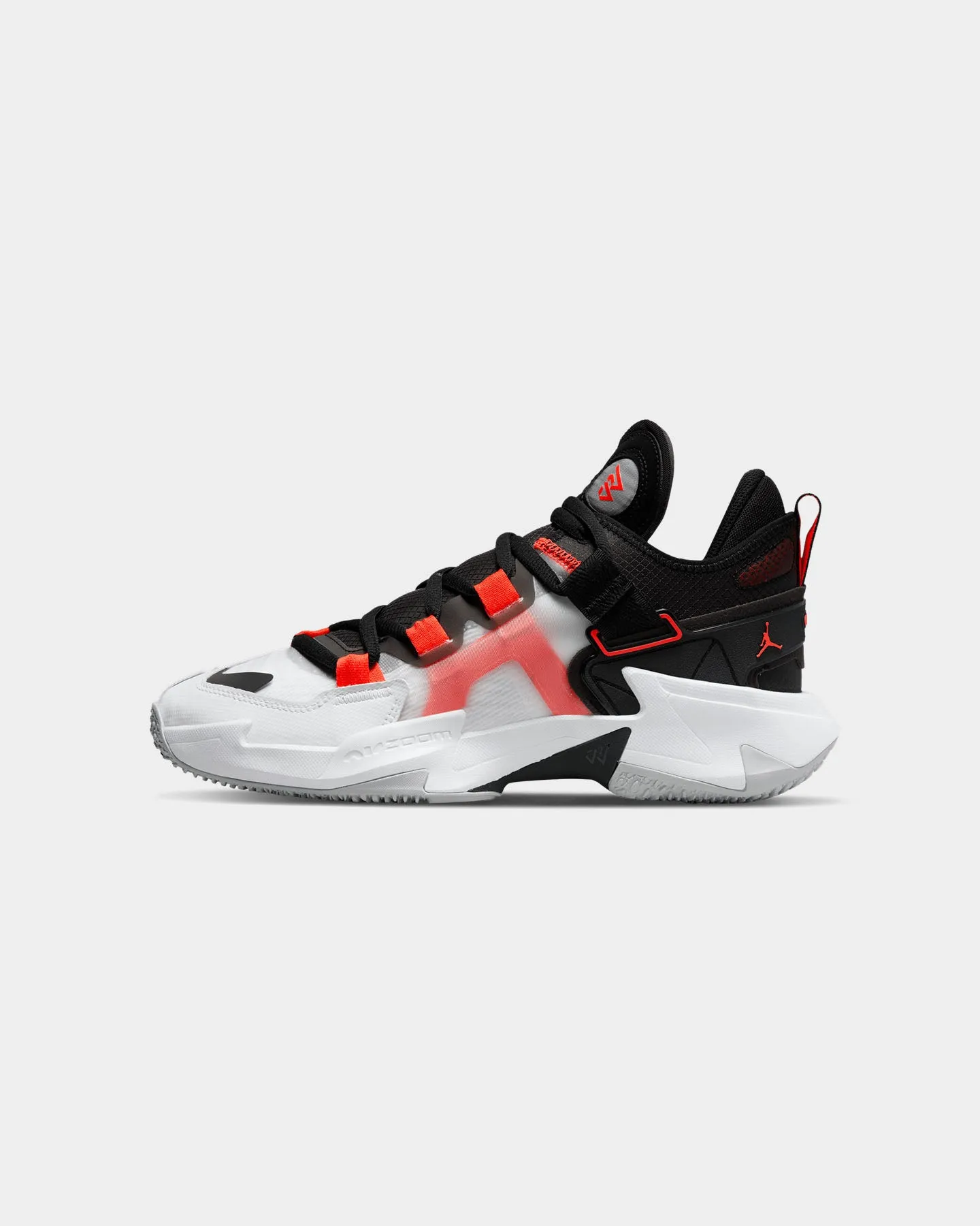 Jordan Why Not .5 White/Bright Crimson-Black-Grey Fog Snow Ride