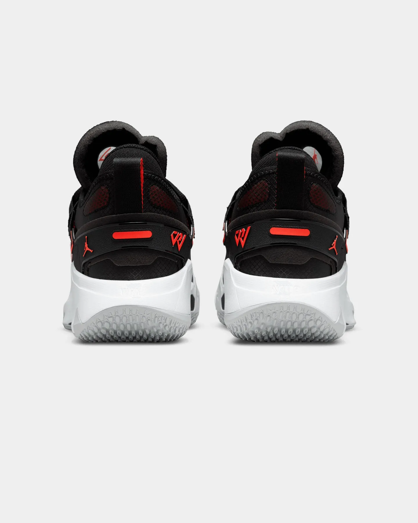 Jordan Why Not .5 White/Bright Crimson-Black-Grey Fog Fitness Knitted Warm