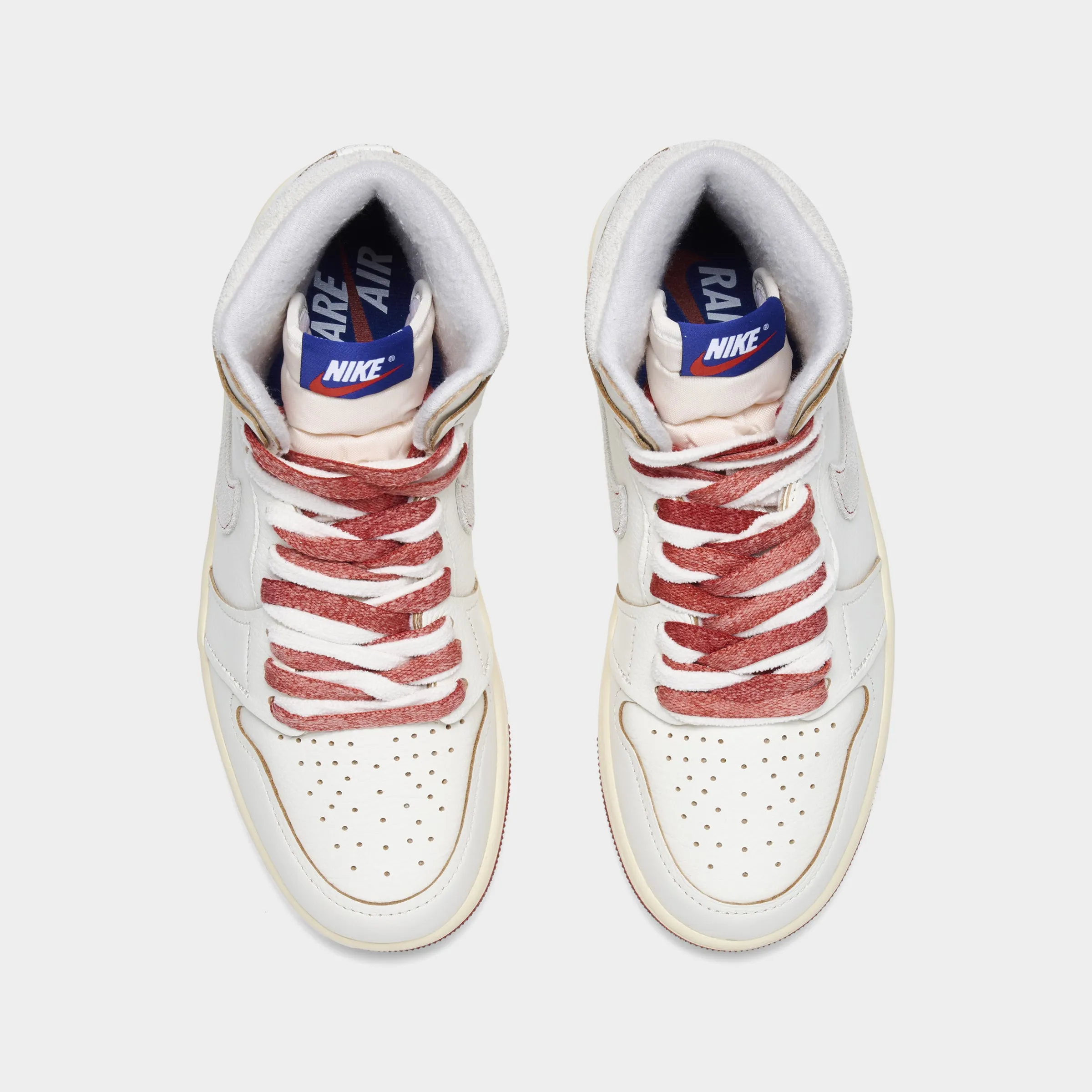 Breath Option Roam Free Jordan Women's 1 High OG Sail / Cinnabar - Light Bone