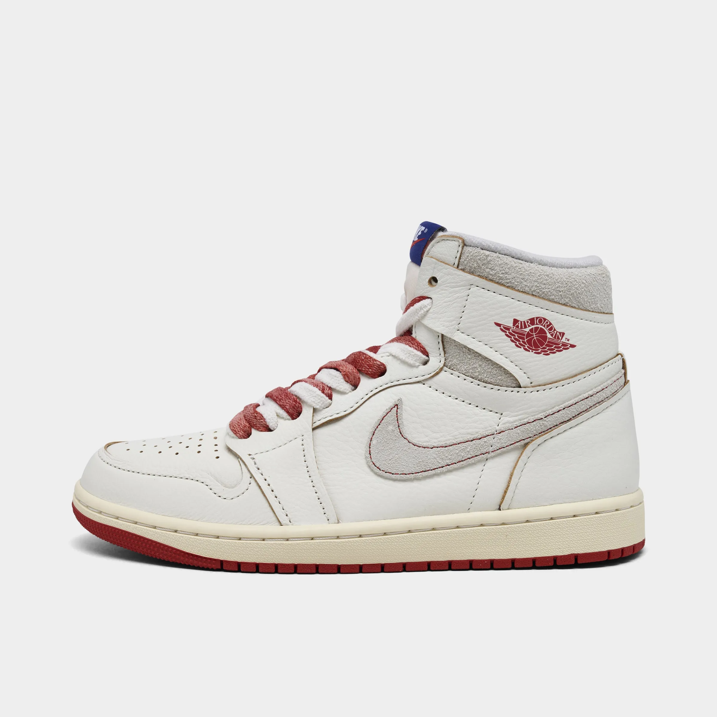 Jordan Women's 1 High OG Sail / Cinnabar - Light Bone Roll Step