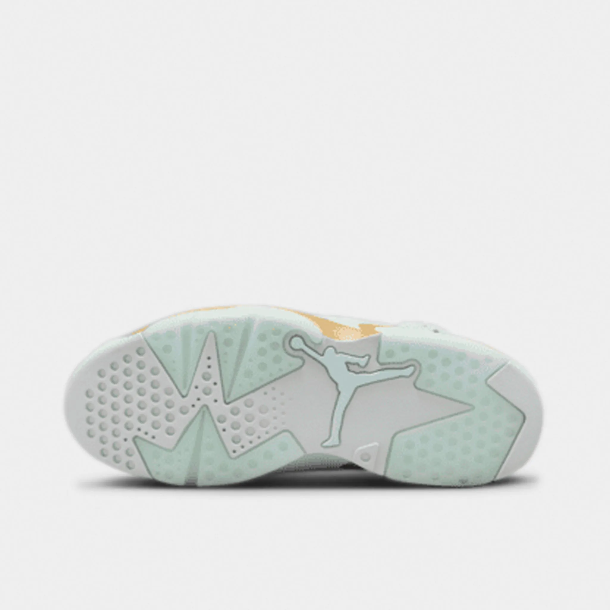 Jordan Women's 6 Retro Pure Platinum / Metallic Gold - Coconut Milk Slip On