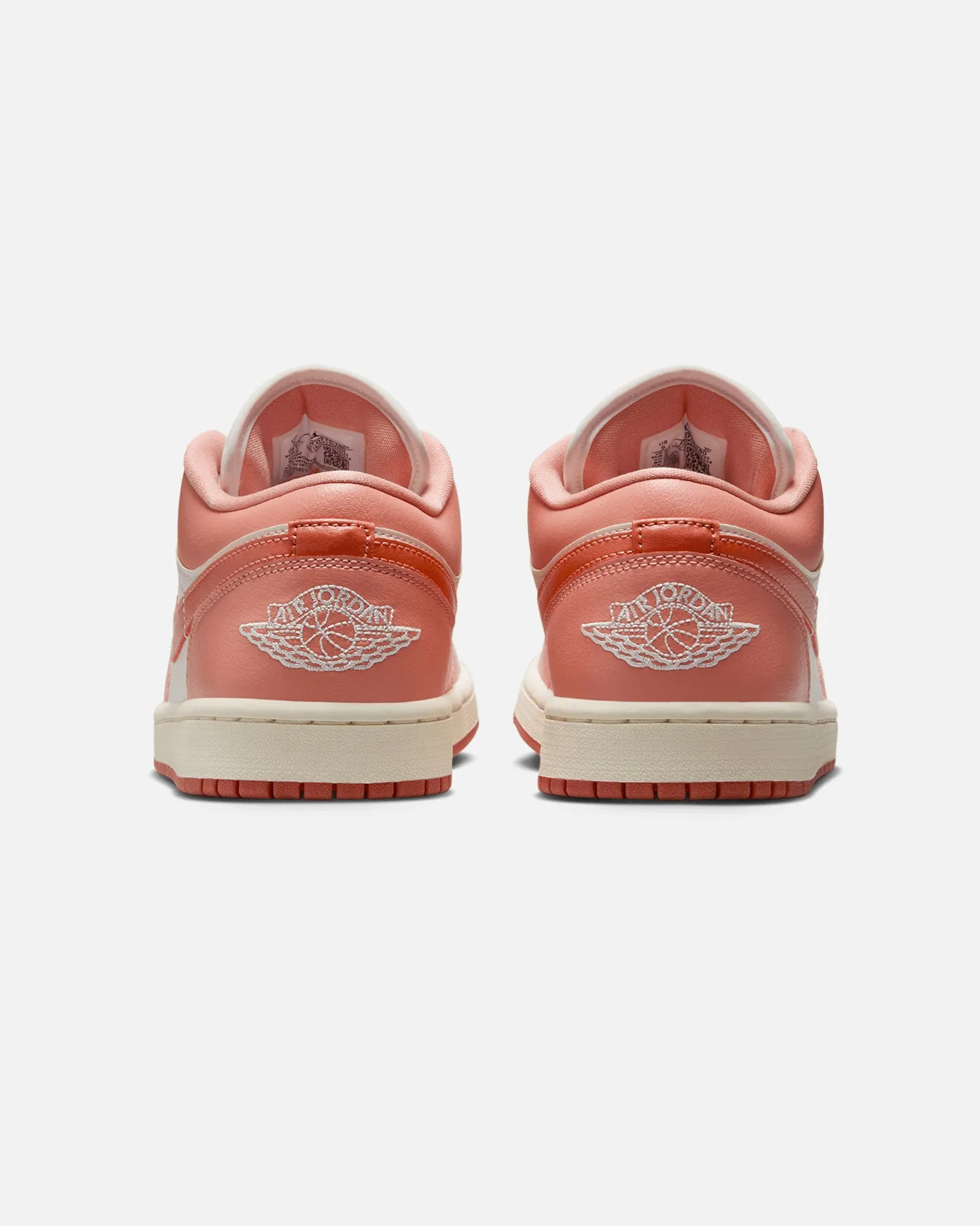 arch - support - level Fitted Design Jordan Women's Air Jordan 1 Low Sail/Madder Root