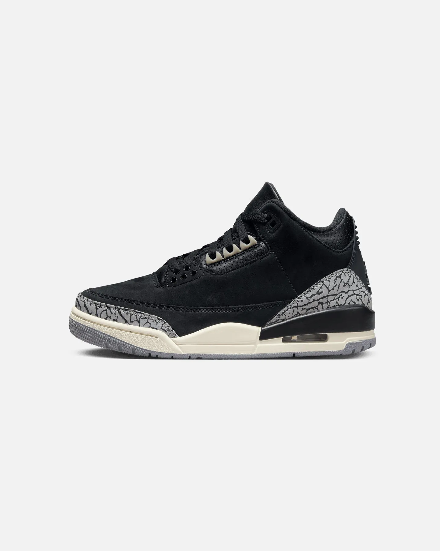 high - top Jordan Women's Air Jordan 3 Retro Off Noir/Black