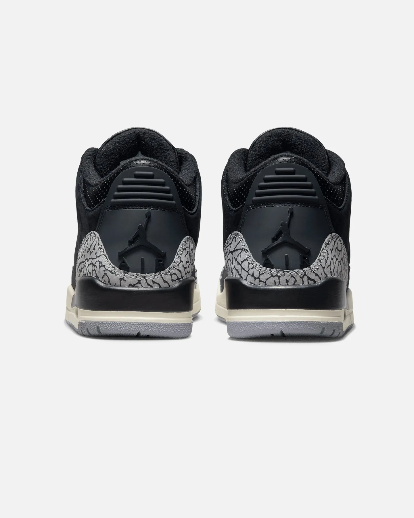 Jordan Women's Air Jordan 3 Retro Off Noir/Black Tourist performance - enhancement - level