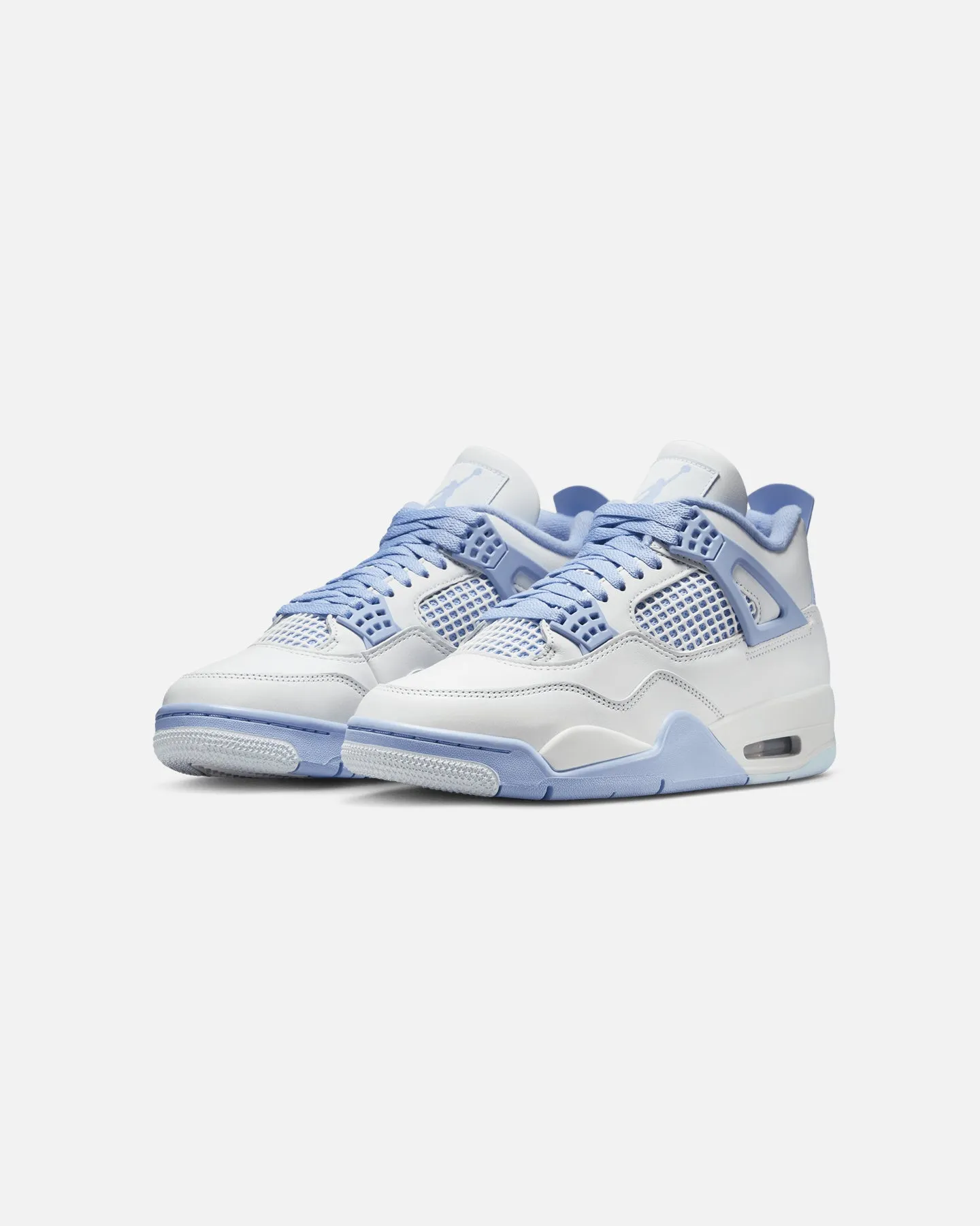 Jordan Women's Air Jordan 4 Retro "Aluminum" White/Aluminum Blue office - specific functions Street Wear