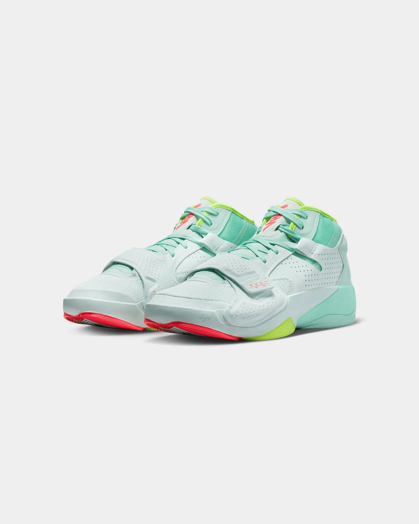 Jordan Zion 2 Barely Green/Flash Crimson-Volt Street Glow