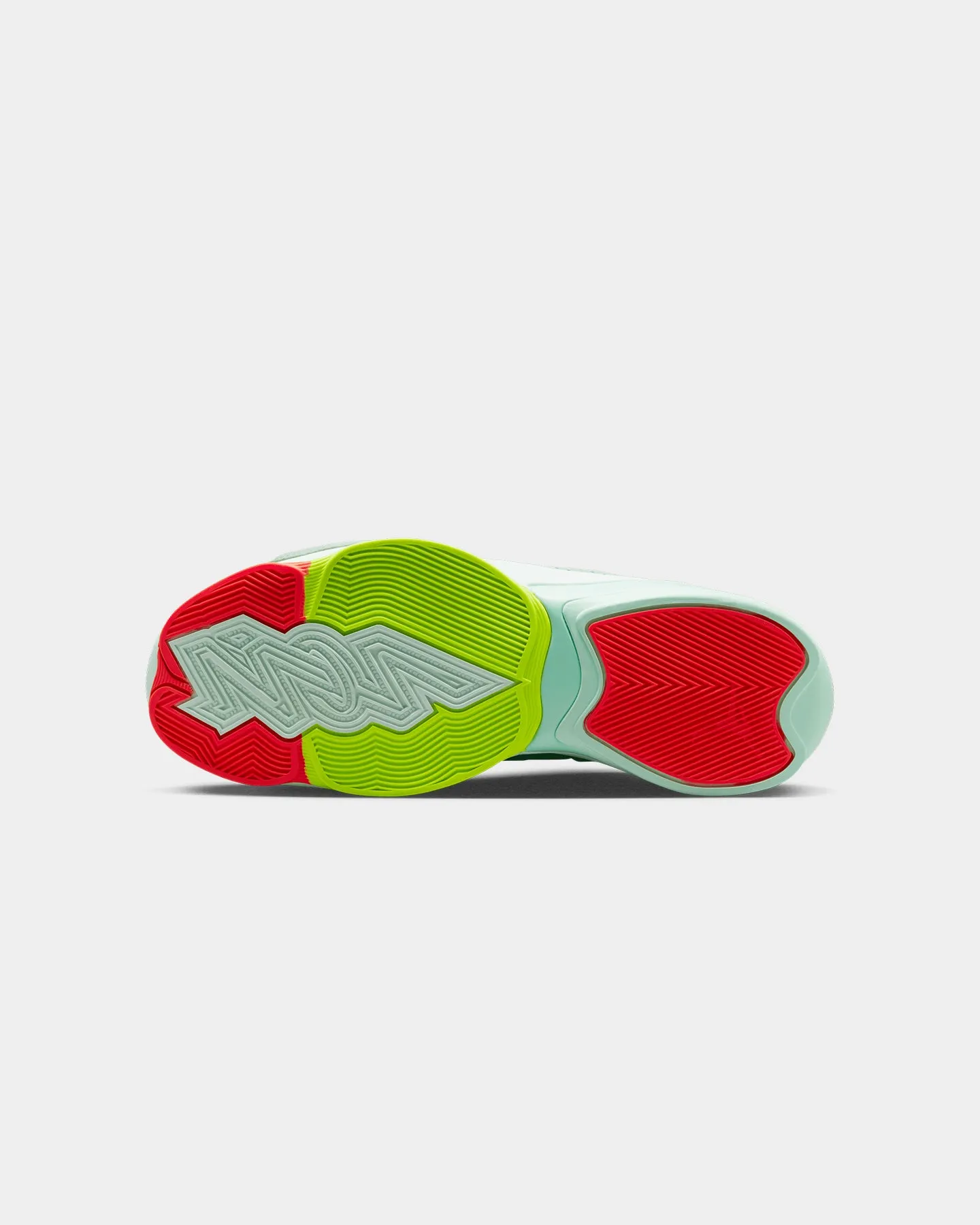 Ankle Support Anti Bacterial Jordan Zion 2 Barely Green/Flash Crimson-Volt