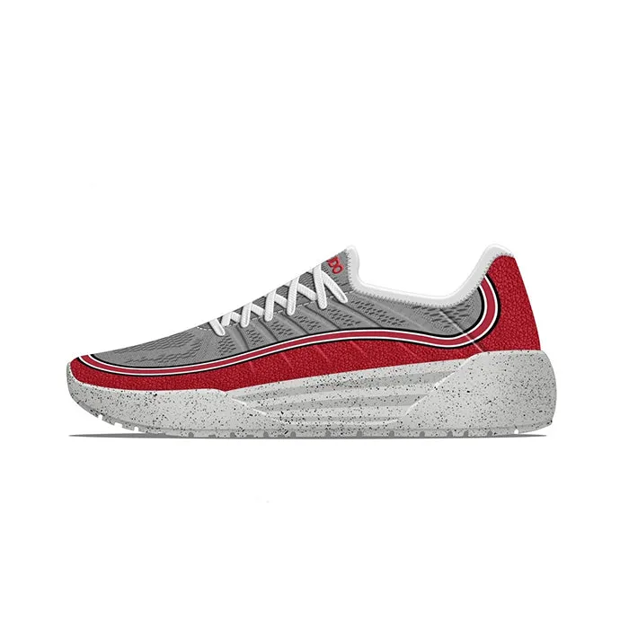 Womens Psudo Racer in Scarlett Slip-On Style