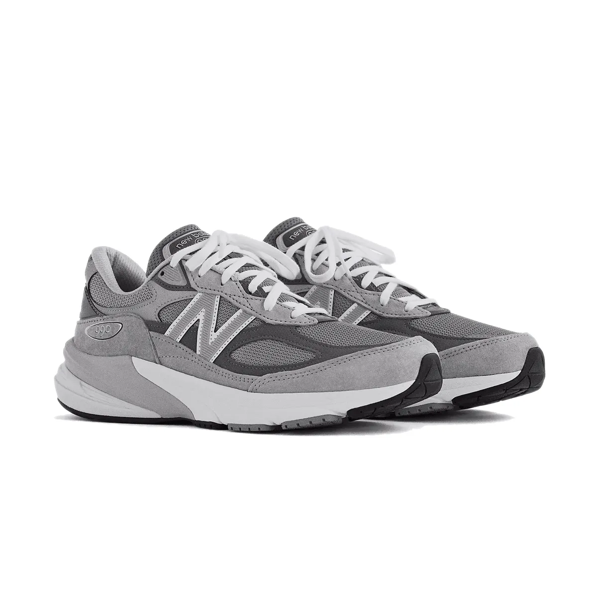 in USA Wmns 990v6 'Grey' Elevated shock absorption