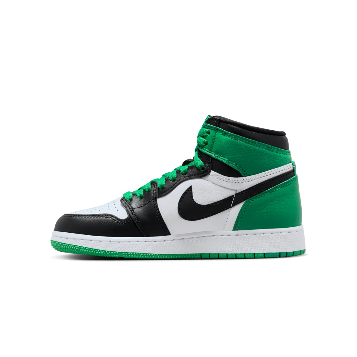 foremost Kid??s Air Jordan 1 Retro High OG 'Lucky Green'