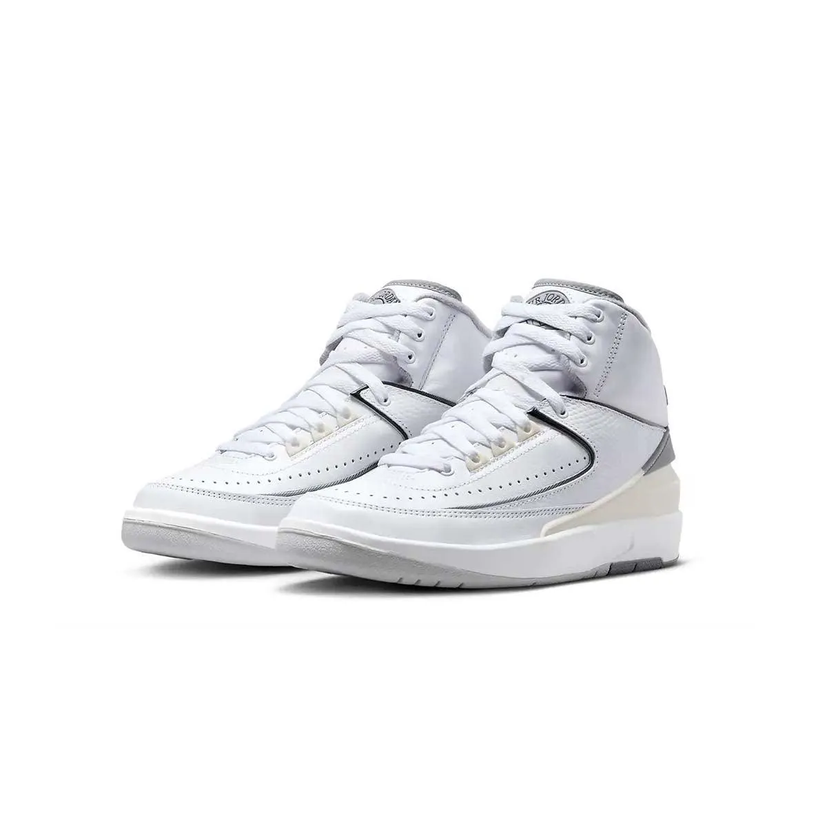 Kid's Air Jordan 2 Retro 'Cement Grey' wonderful Effortless support