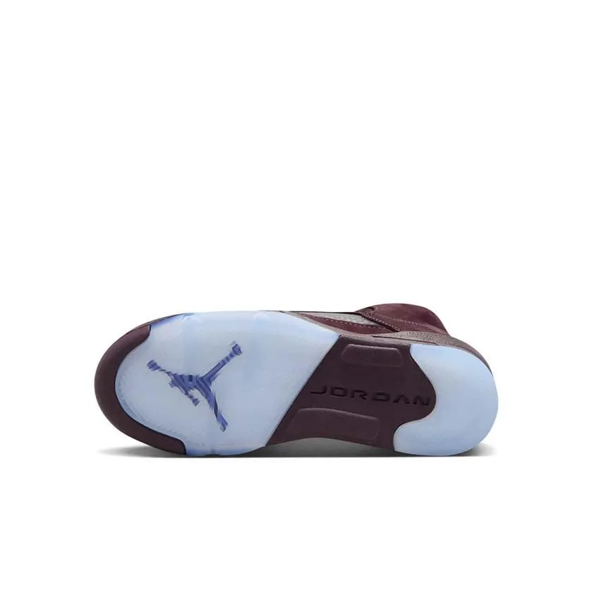All-Day Flexibility Distinctive durability Kid's Air Jordan 5 Retro SE 'Burgundy'