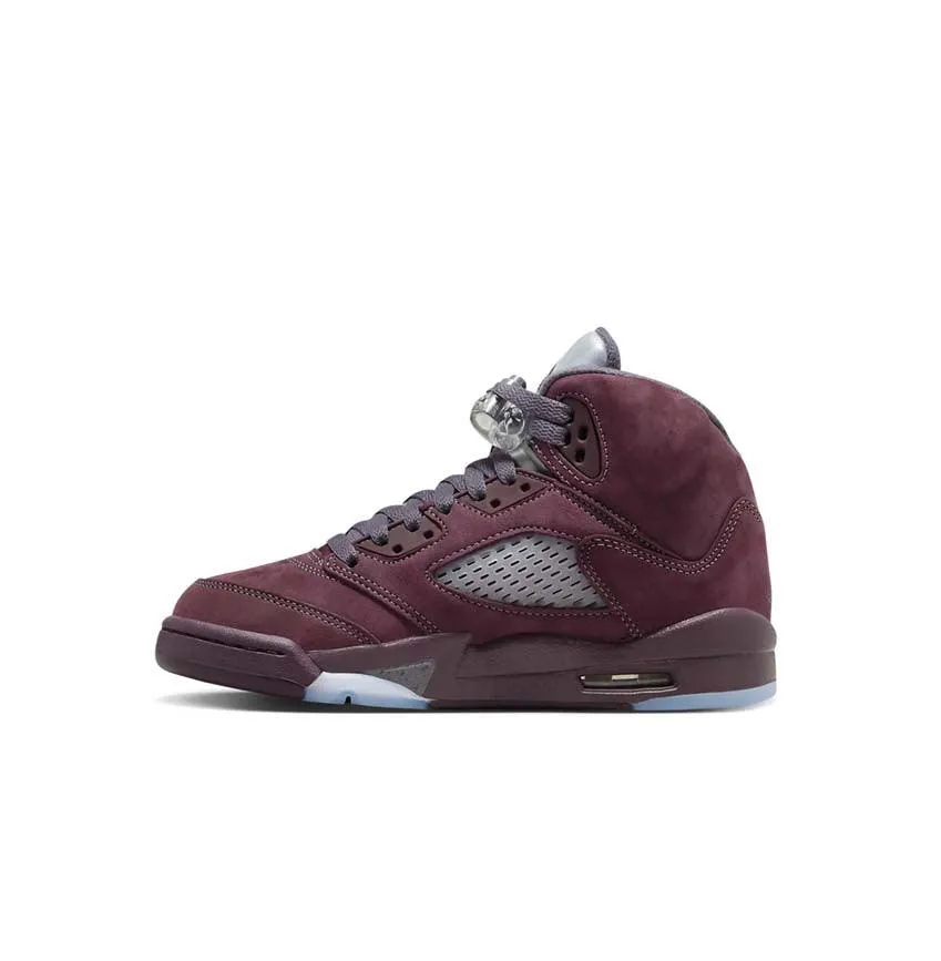 Kid's Air Jordan 5 Retro SE 'Burgundy' Built-in wear familiar