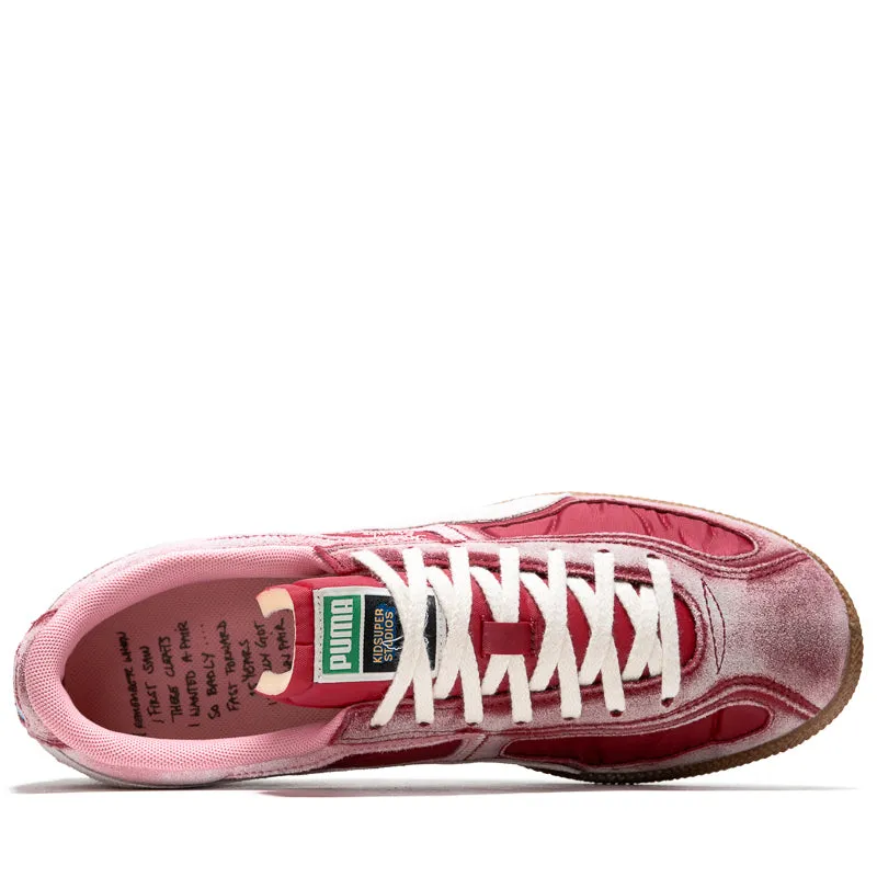 KidSuper x Puma Brasil Panels - Dark Crimson/Alpine Snow Work Style Streetwear Style