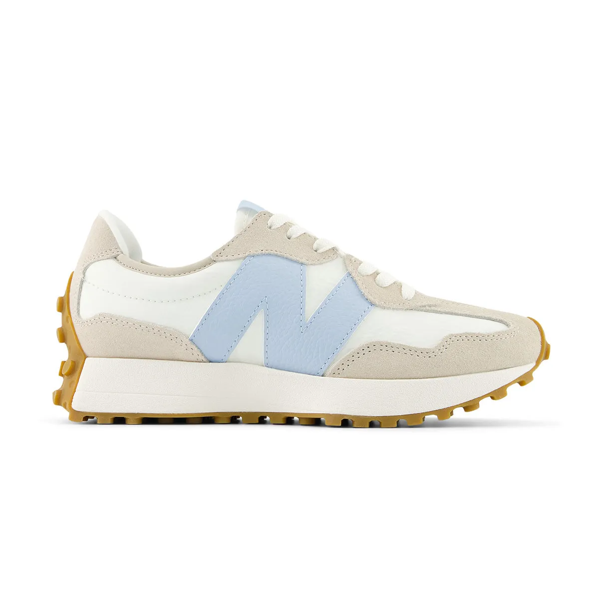 Wmns 327 'Sea Salt Light Chrome Blue' sophisticated adults Personalized