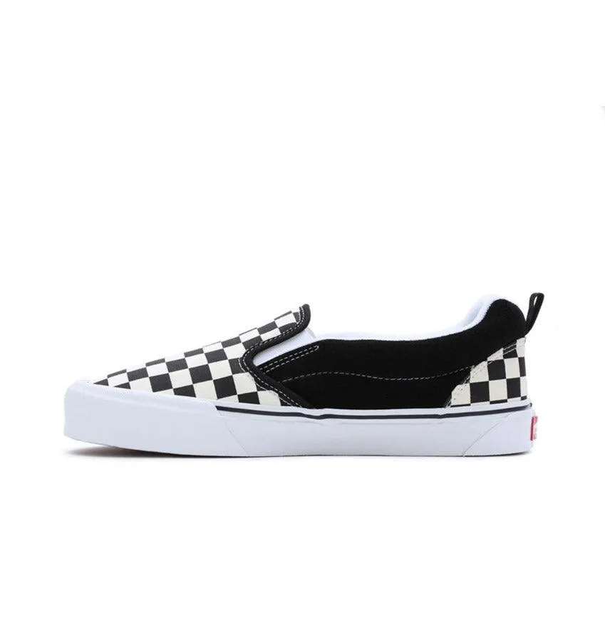 Knu Slip 'Checkerboard True White' Comfort Step