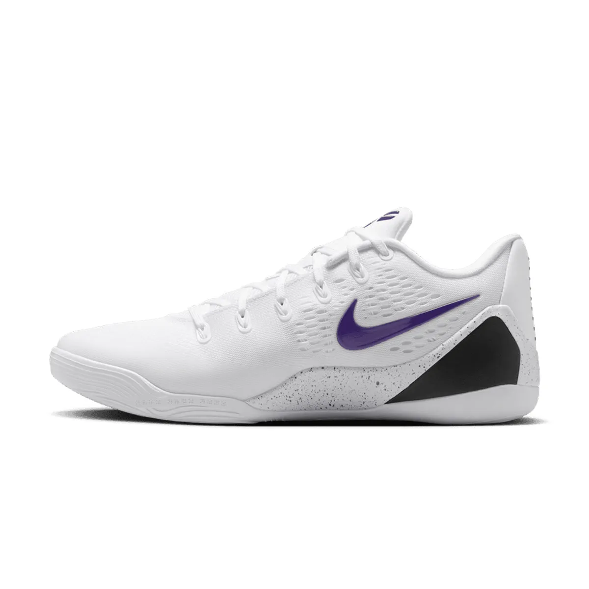 Kobe IX Elite Low Em Protro 'White Court Purple' Toe Protection Trail Strong