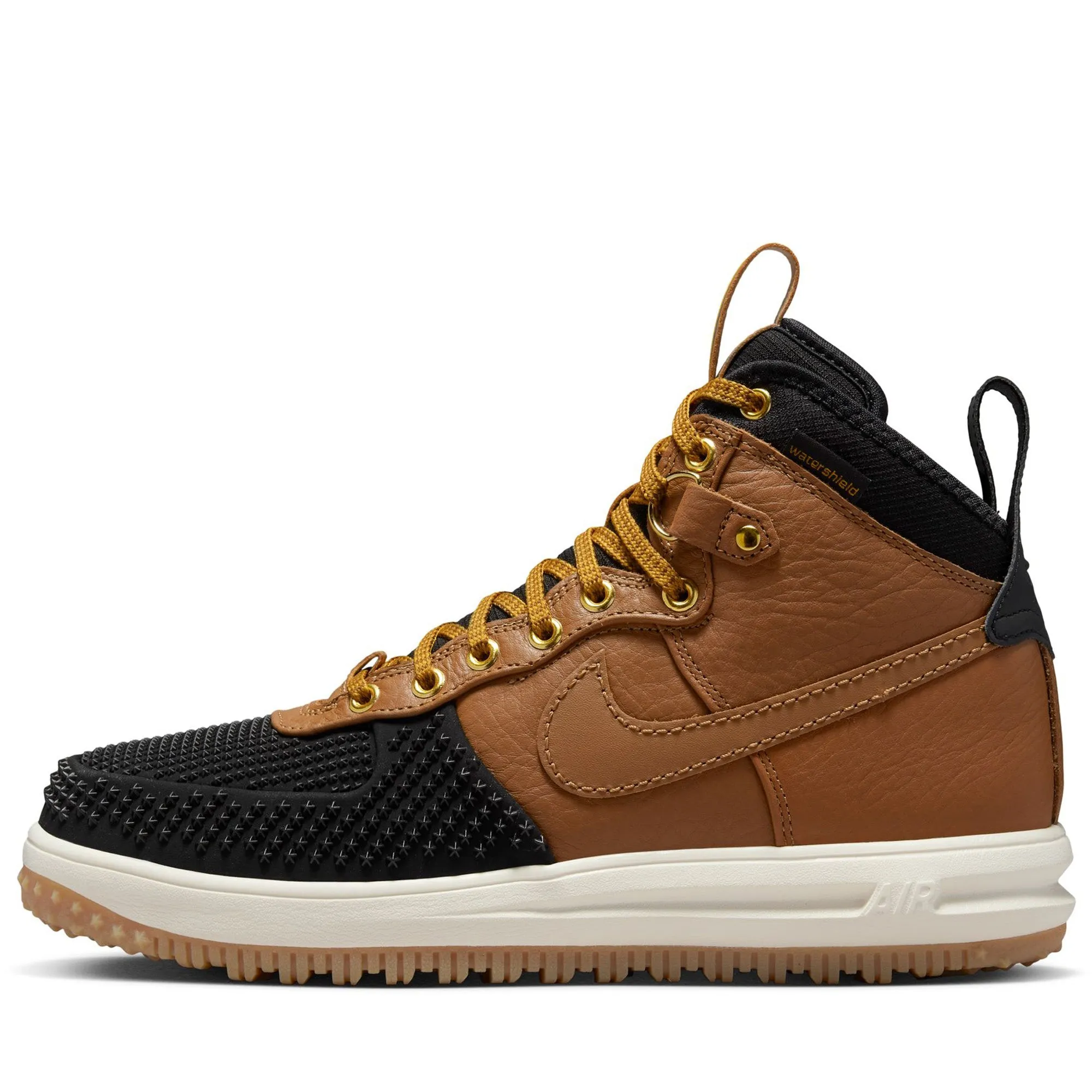 Nike Lunar Force 1 'Duckboot' - Ale Brown/Black Urban breathability Dynamic Walk