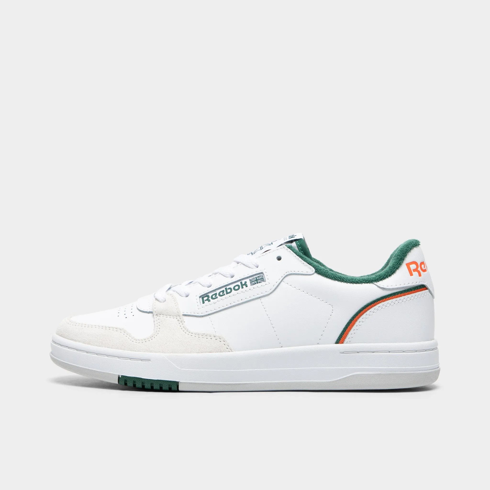 Campus Life Reebok Court Phase White / Green - Orange